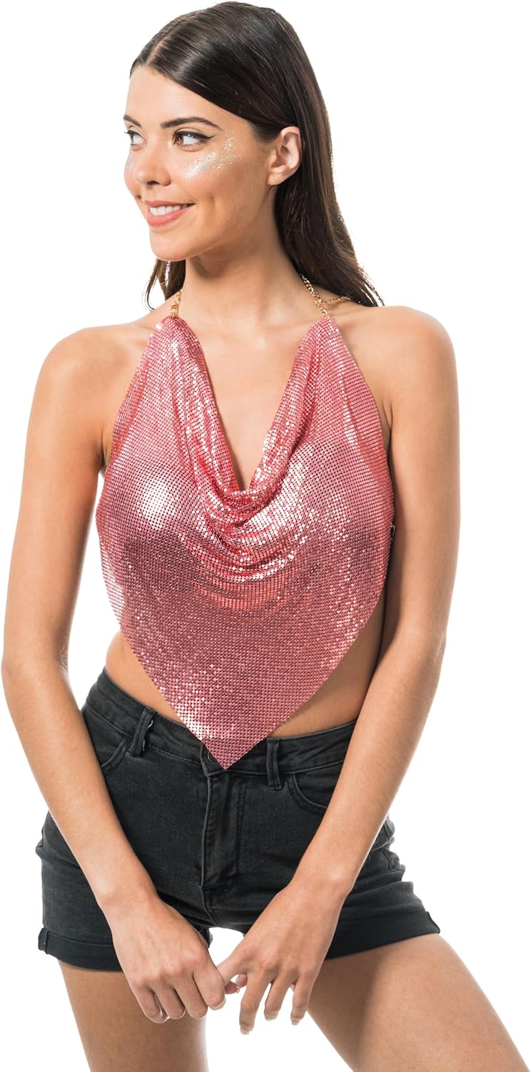 Festival Wave Top in Rosa, Rosa