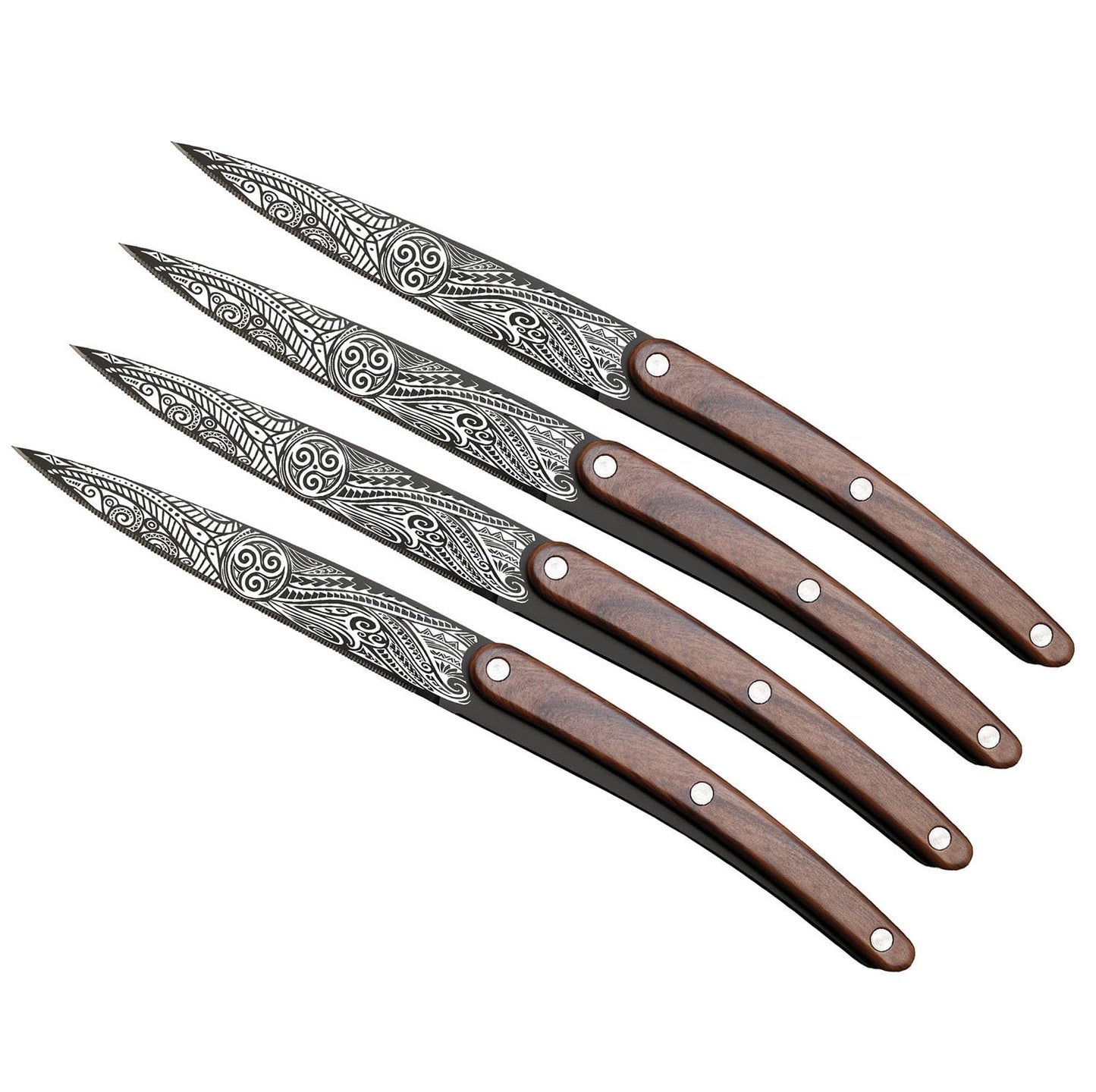 Tischmesser-Set mit Triskell-Motiv