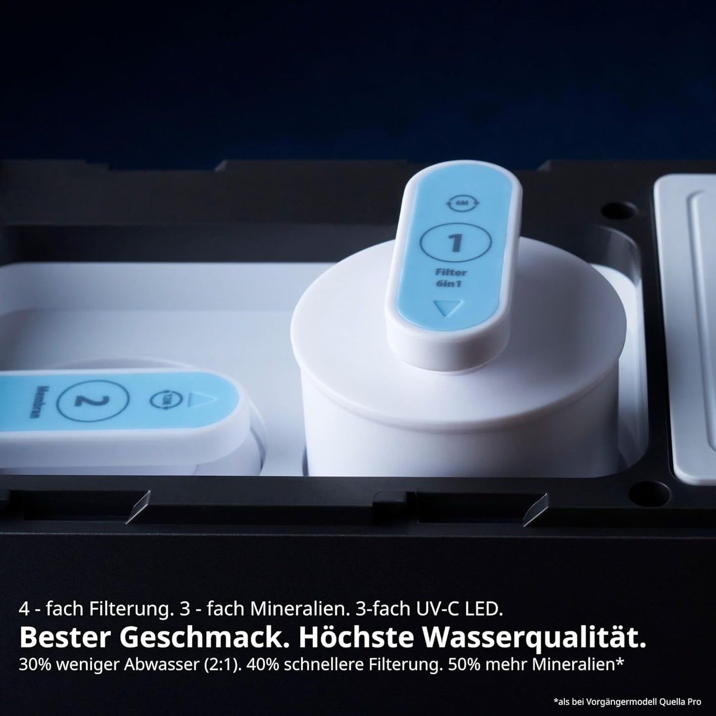 Fusion Air Osmoseanlage mit Heisswasserspender