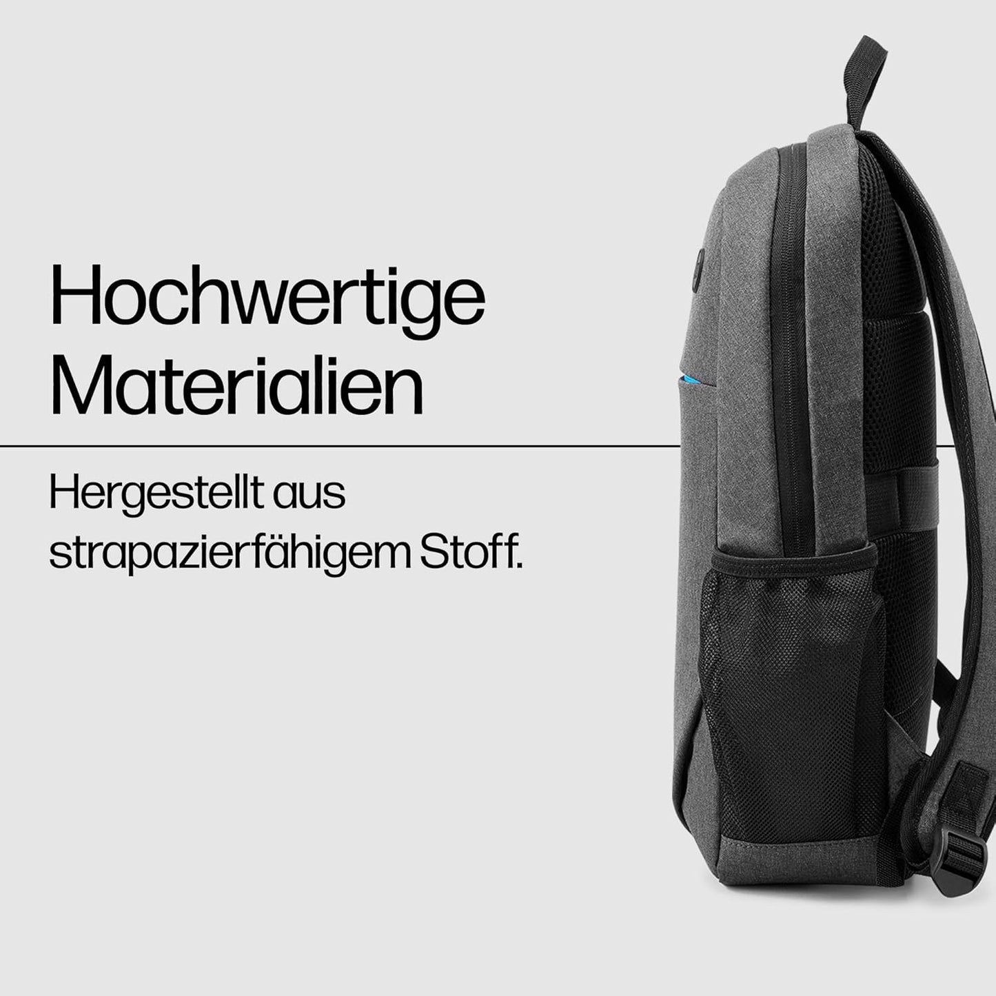 Laptoprucksack 15,6 Zoll wasserabweisend & robust, 15,6 Zoll Rucksack Grau