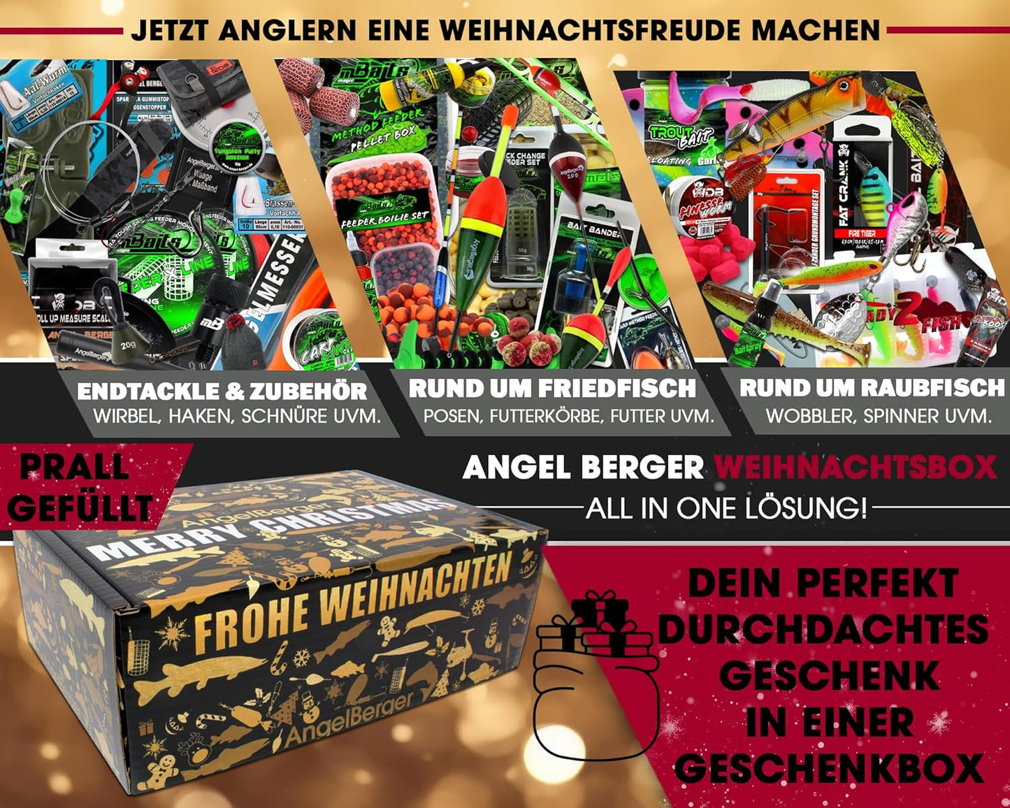 Weihnachtsbox für Angler