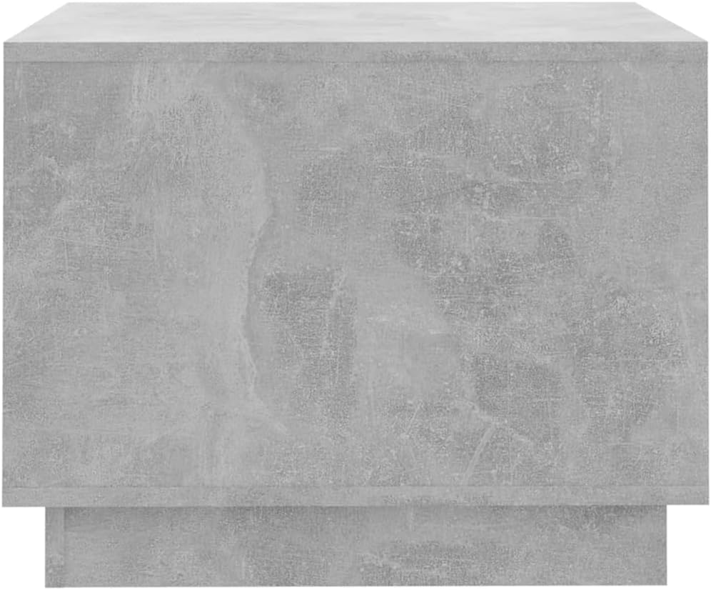 Couchtisch Stefan mit Schubladen, Betongrau 55 x 55 x 43 cm
