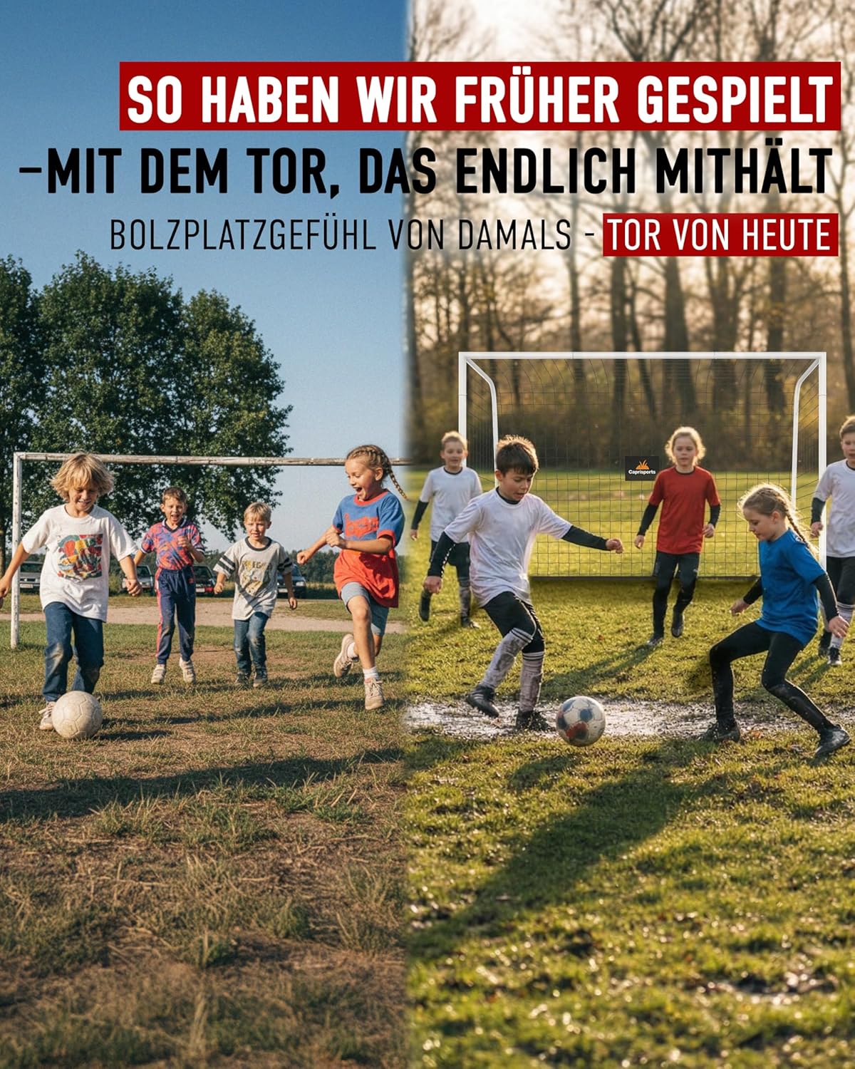 Fussballtor für Kinder, 300x200 cm