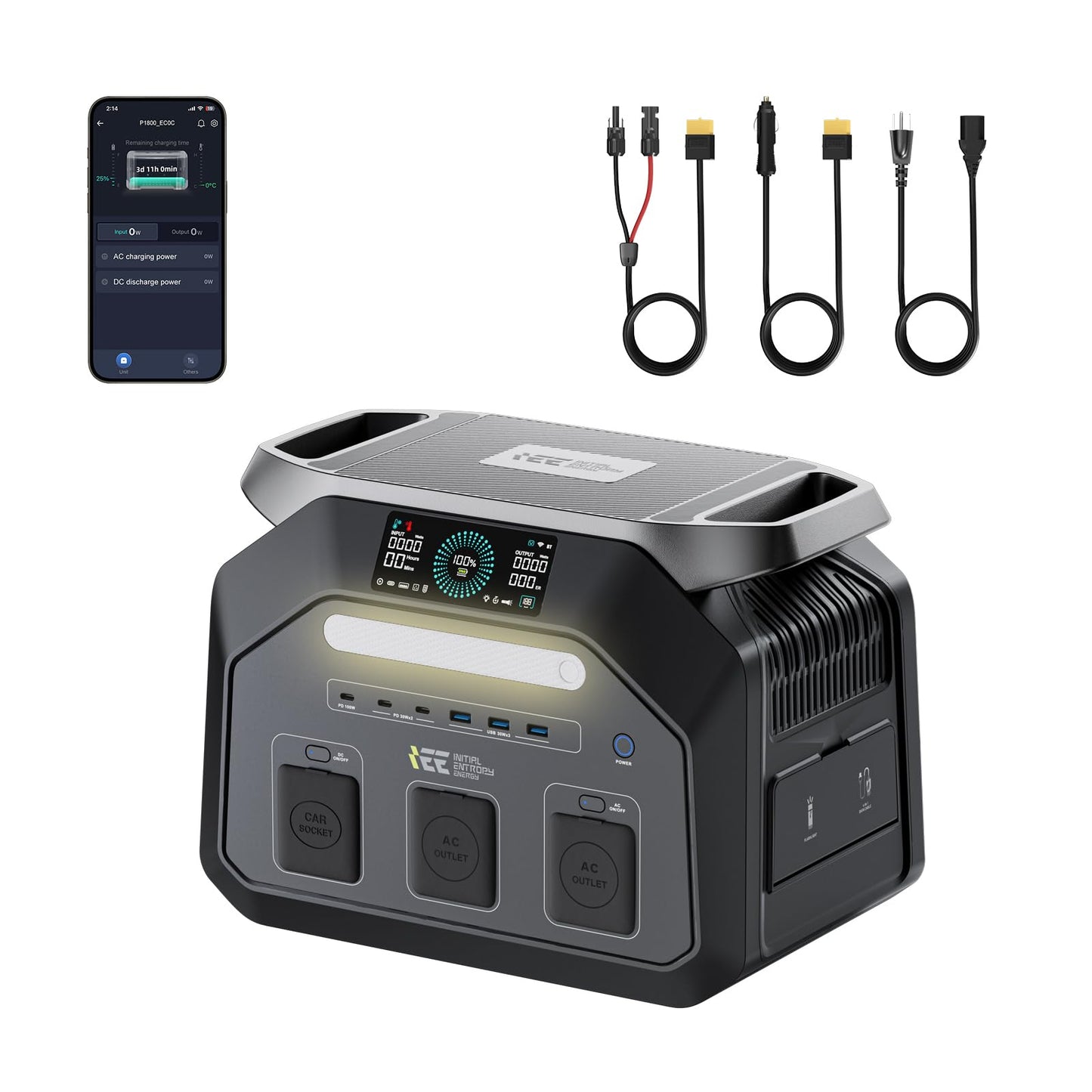 IEE Solargenerator P1800  mit Powerstation, 1800W