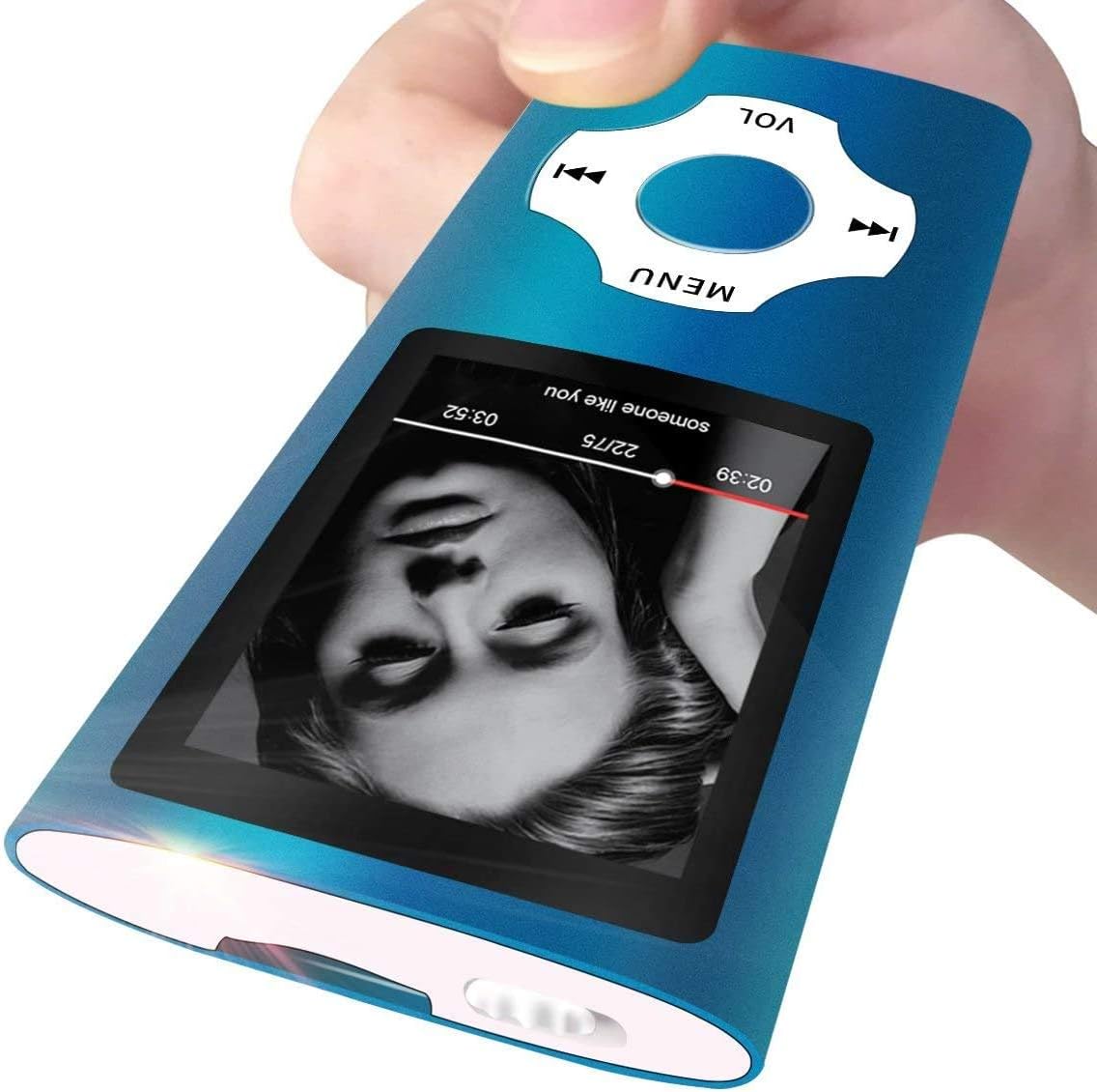 MP3/MP4 Player, Dunkelblau