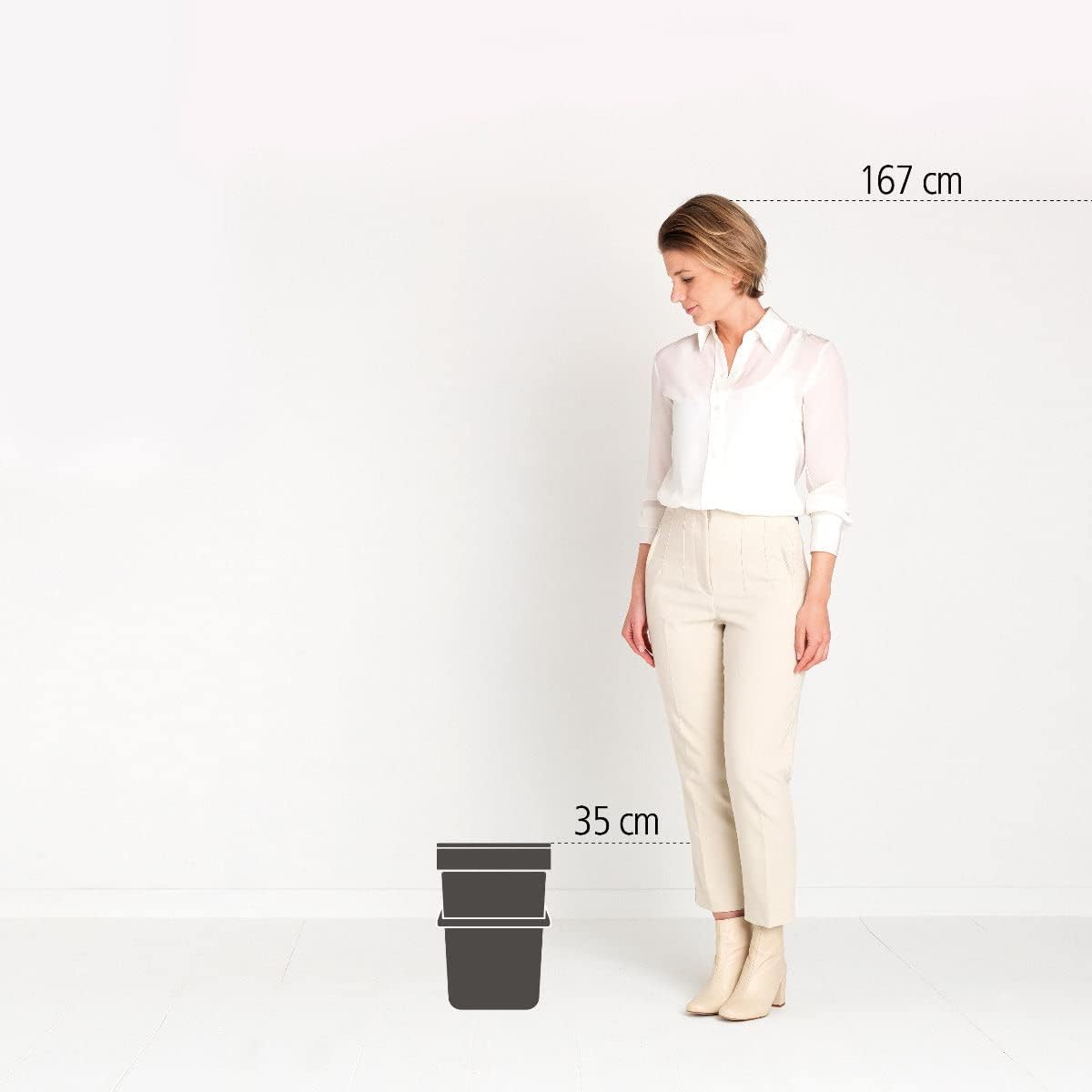 Mülleimer Sort & Go, Fir Green 12 Liter