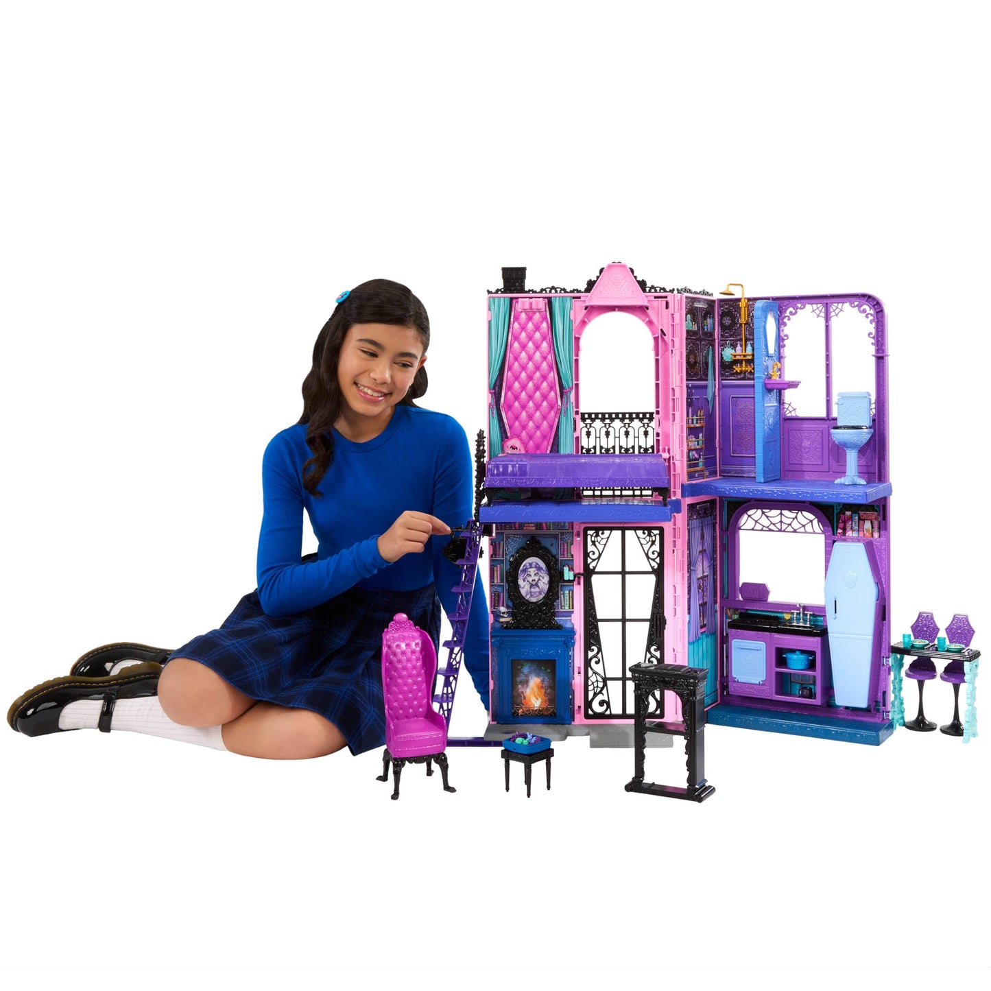 Buh-tique Hotel Puppenhaus mit Überraschungen, Black - Boo-tique Hotel