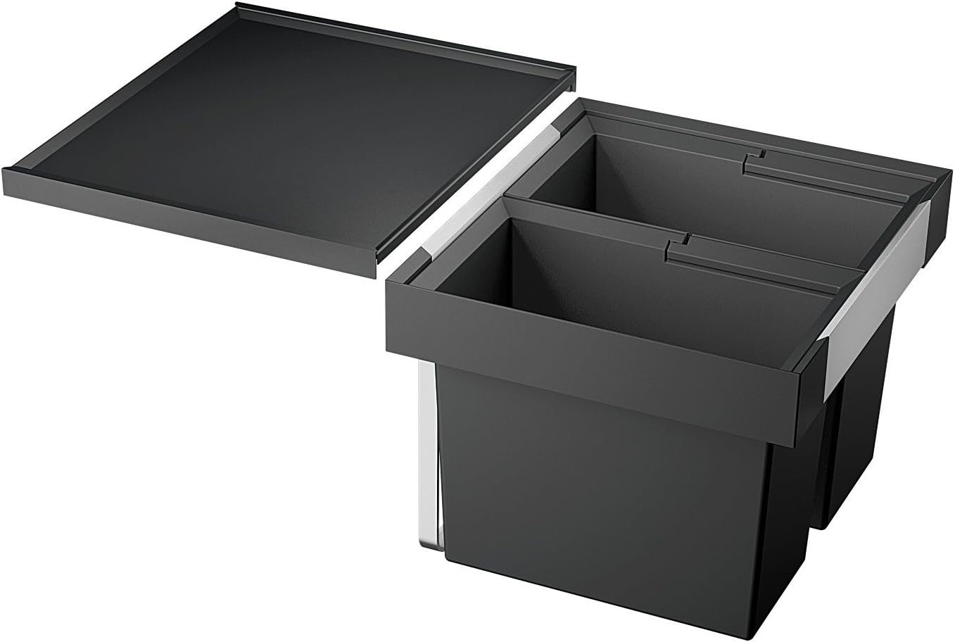 Flexon II 50/2, 50cm Unterschrank, 2x 19 Liter Eimer