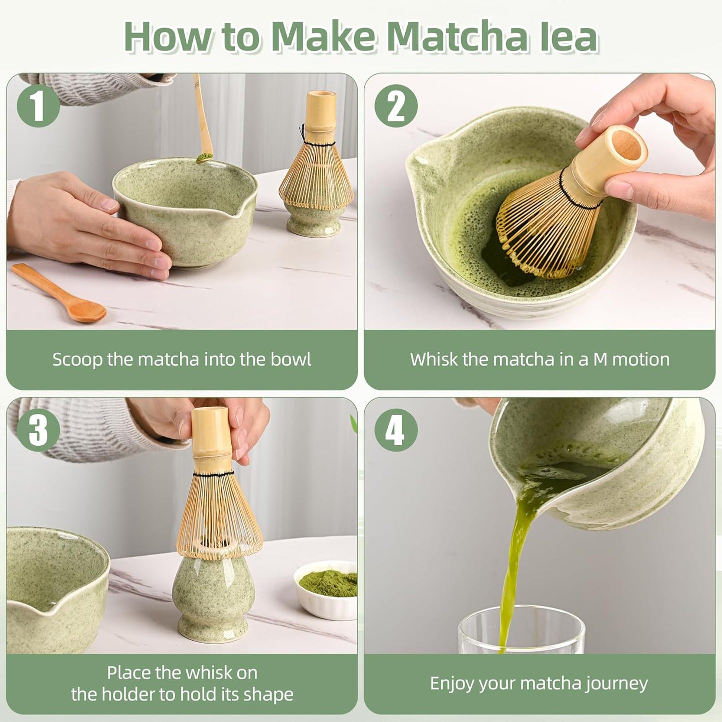 Matcha Set, Green