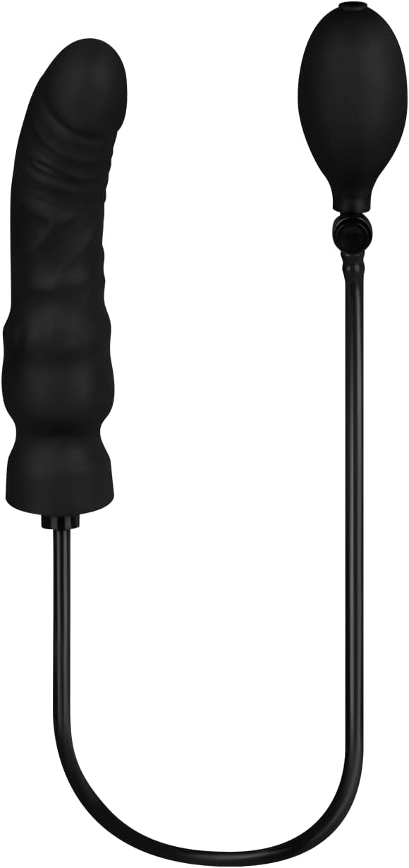 Aufblasbarer Naturdildo mit Handpumpe