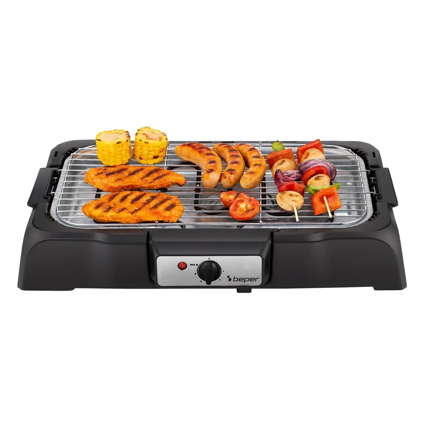 Elektrogrill mit abnehmbarem Grillrost