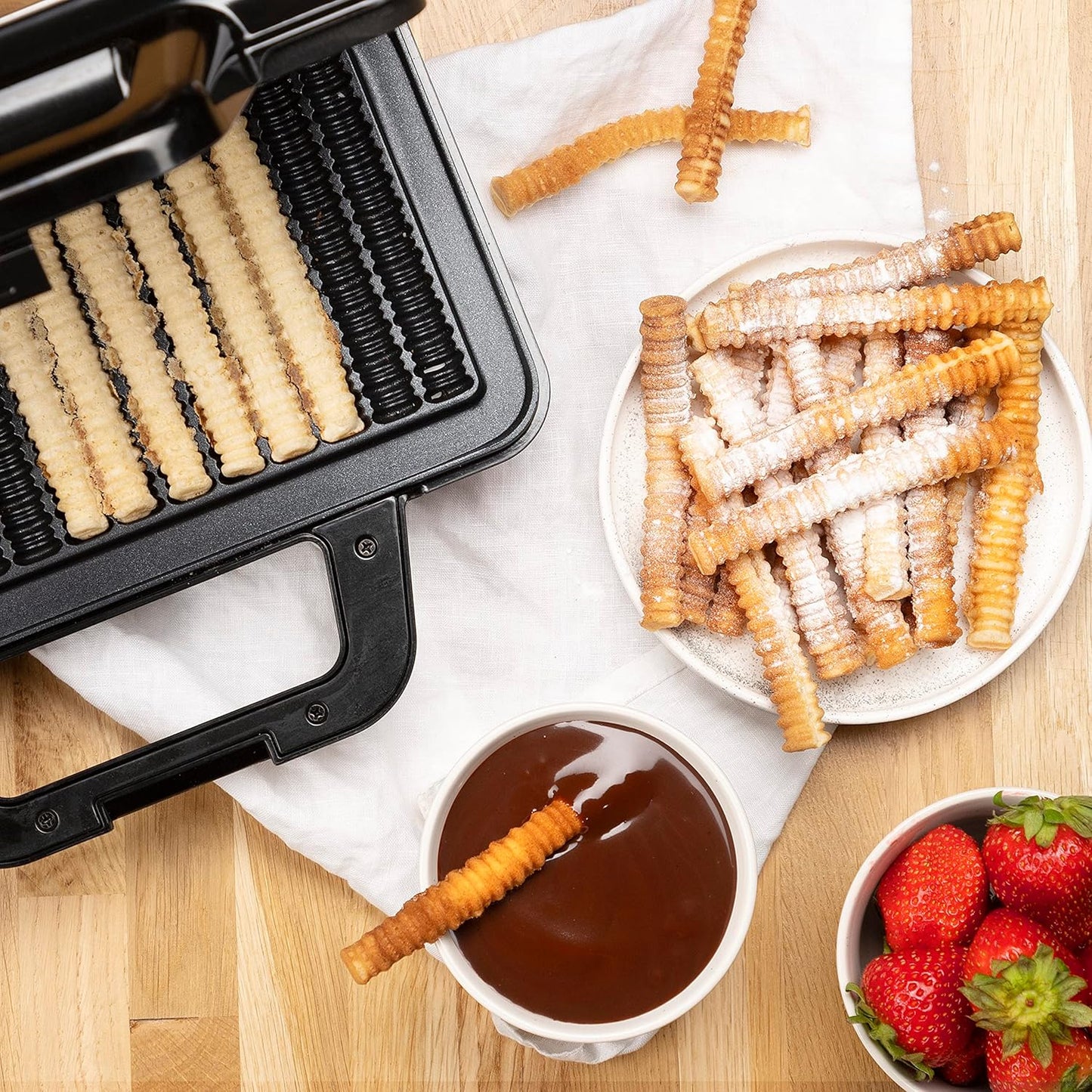 WF-1171 Waffel-Pommes-Maker (15 Stück), Waffel-Pommes
