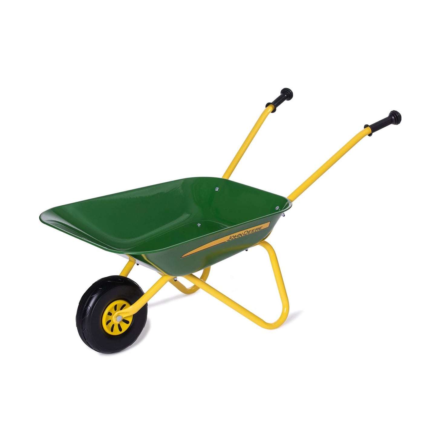 John Deere Kinderschubkarre, Metallschüssel Grün (Dunkel)