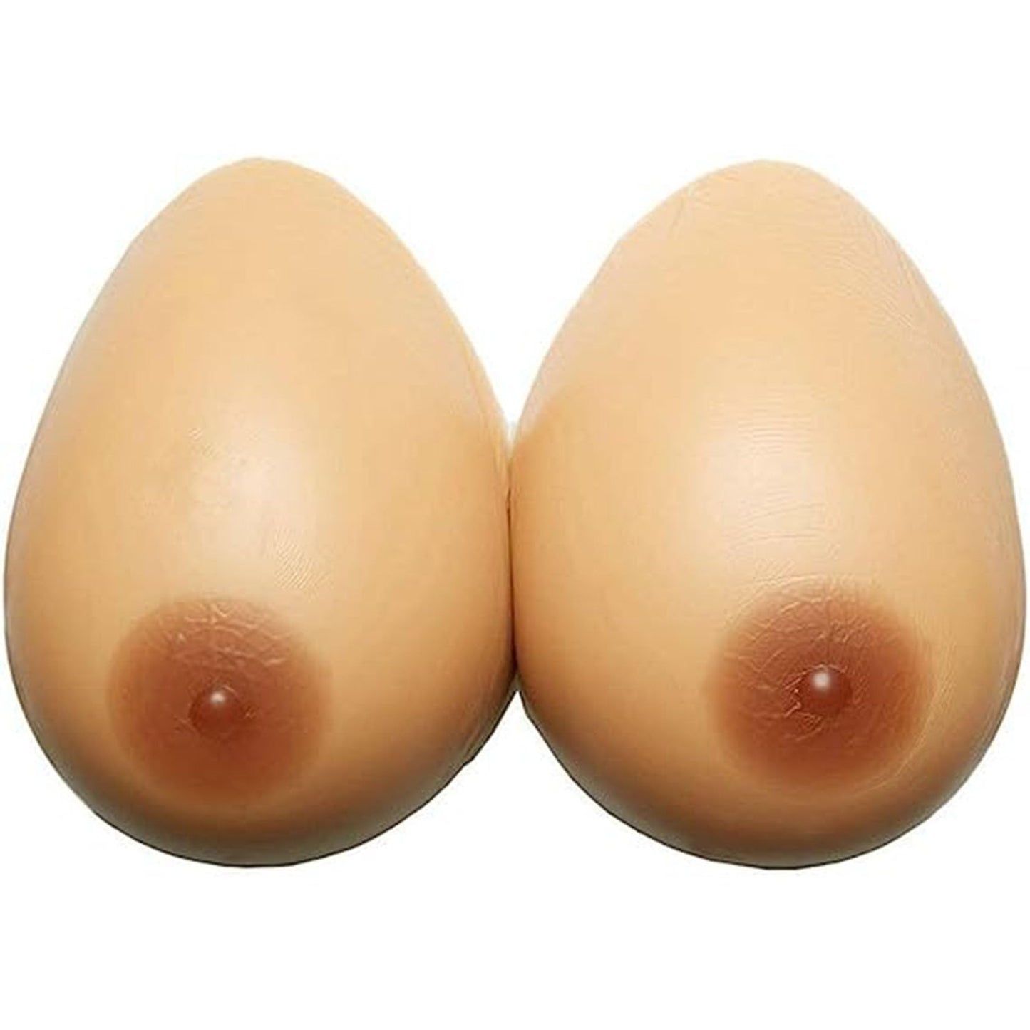Realistische Silikon Brustformen, Tränenform, 500g/Paar, Suntan Colour S(38A/34B/32C, 500g/paar)