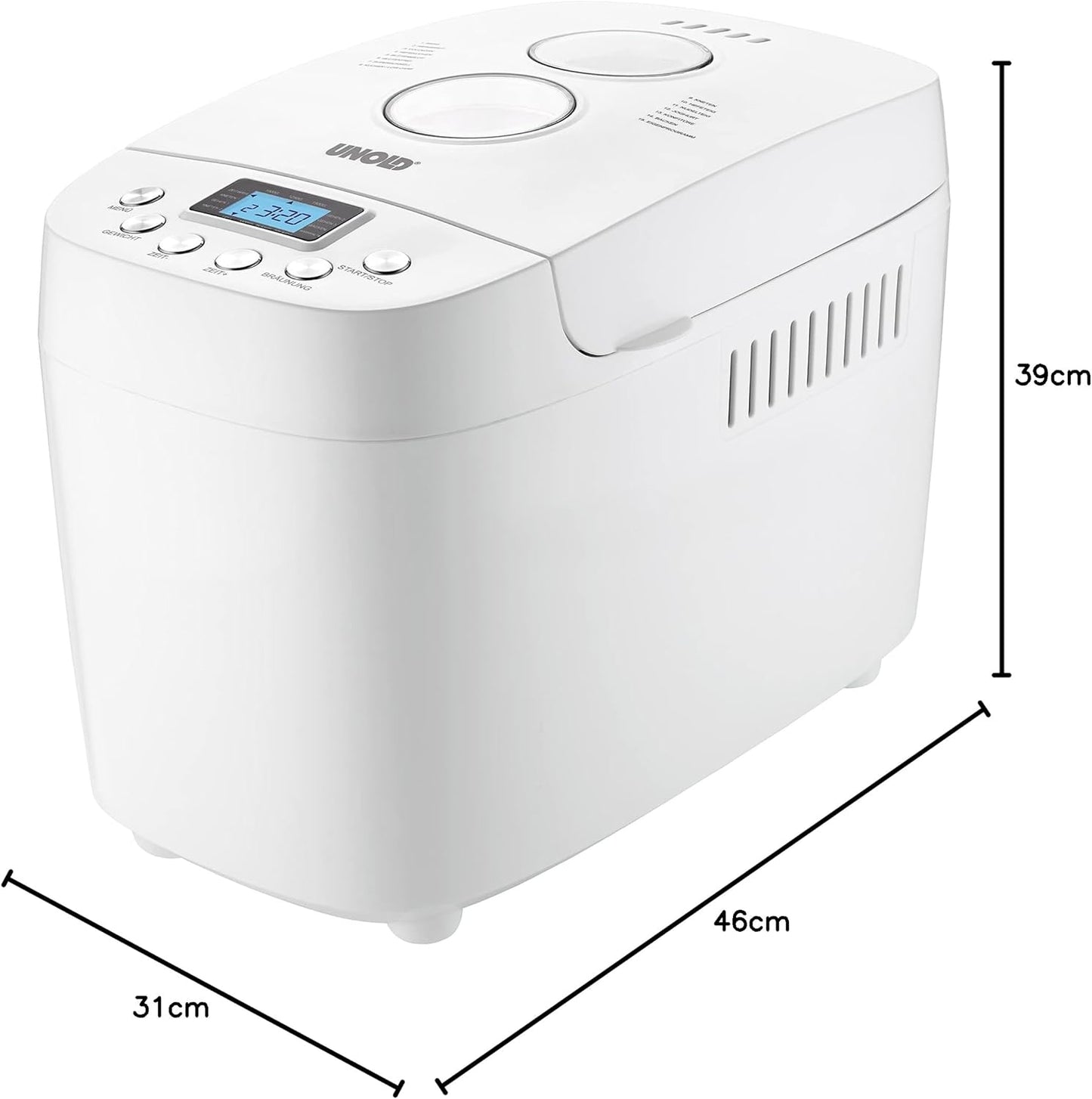 68520 Big White Backmeister, Weiss