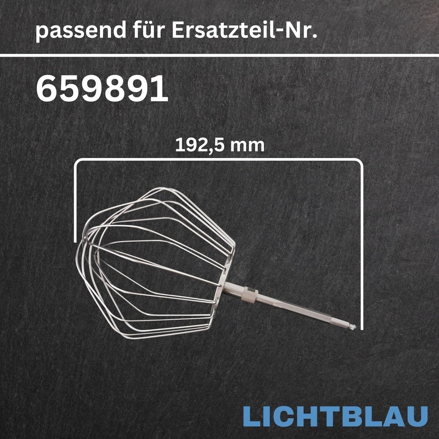 Rührbesen für Küchenmaschinen MUM4/MUM5, Rührbesen 659891