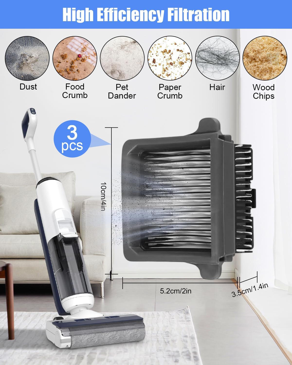 6er Zubehörset für iFloor 5 Breeze, Ifloor 5 Breeze