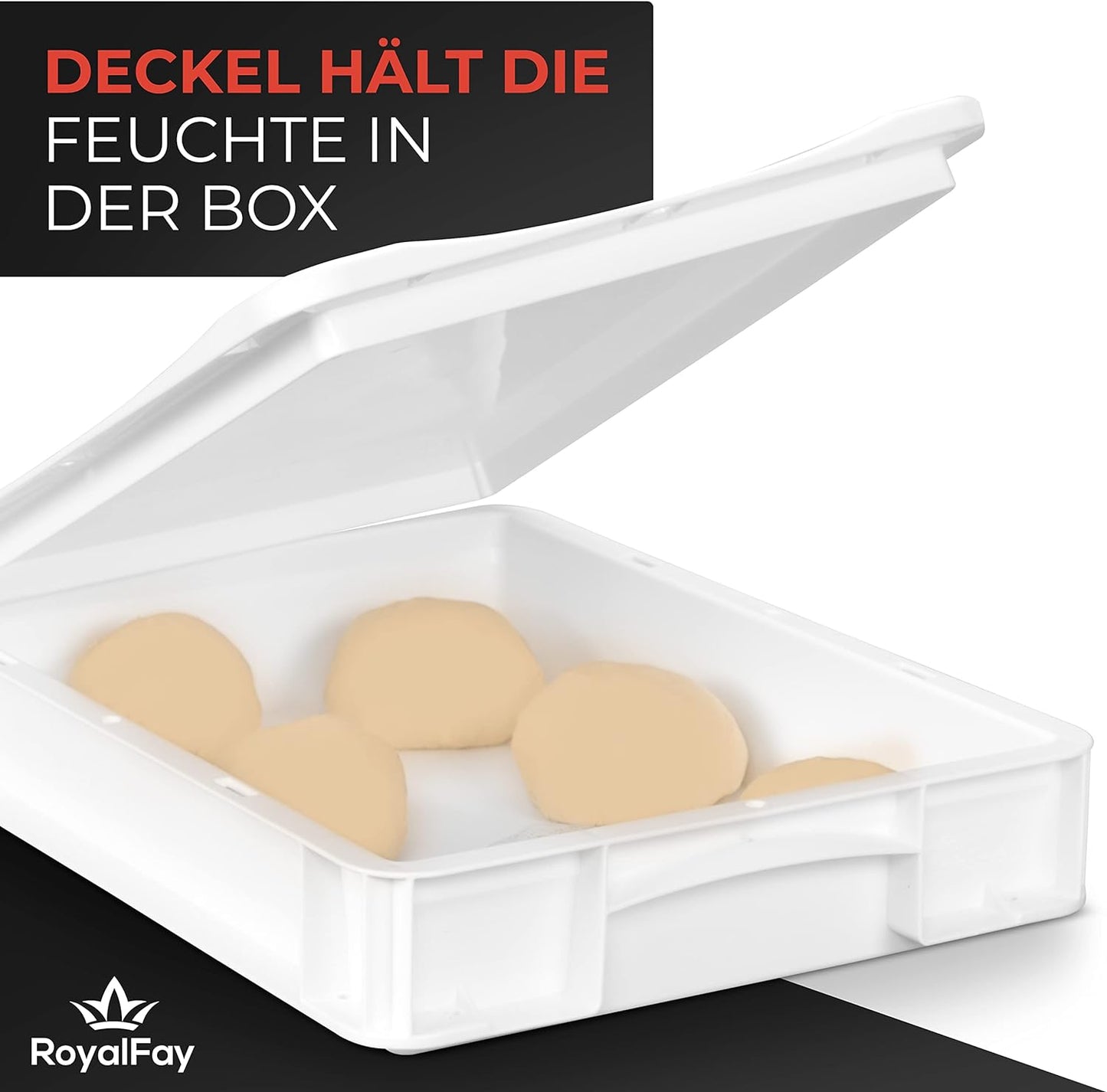Gärbox, 1 Box mit 1 Deckel