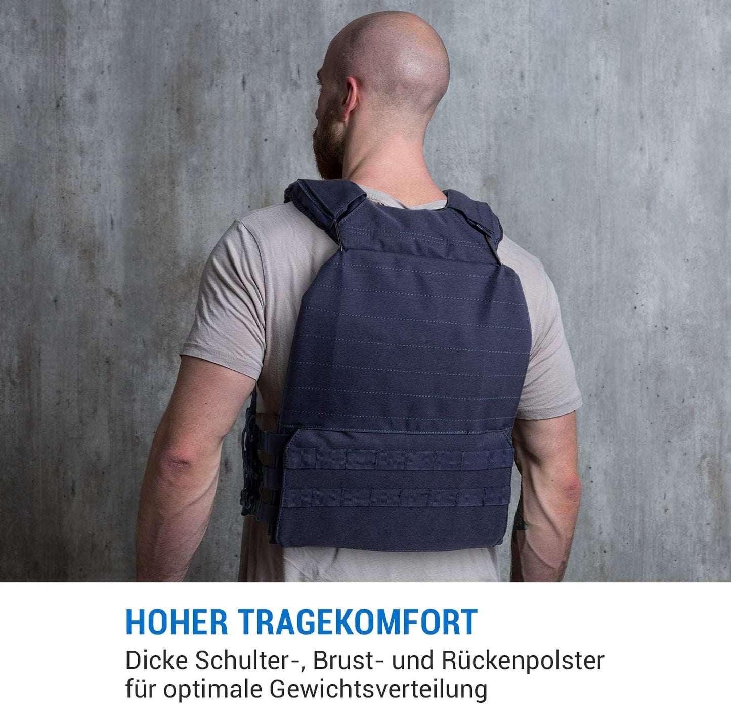 Gewichtsweste Battlevest, Blau, 8 kg