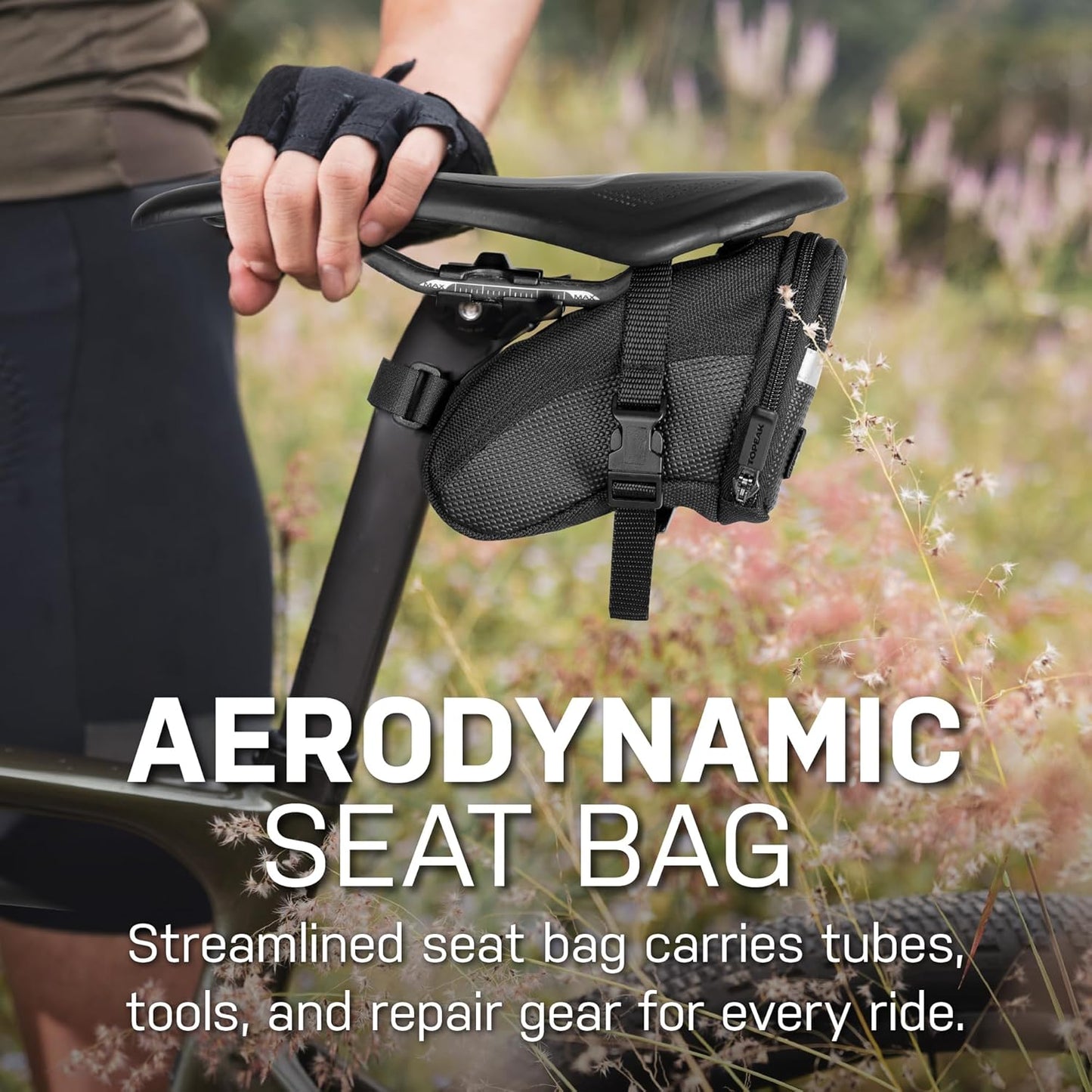 Aero Wedge Strap Satteltasche, 18 x 8.5 x 11 cm, 0.66 Liter Schwarz