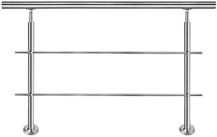 Treppengeländer Bausatz (100cm, 2 Querstreben), 100cm 2 Querstreben