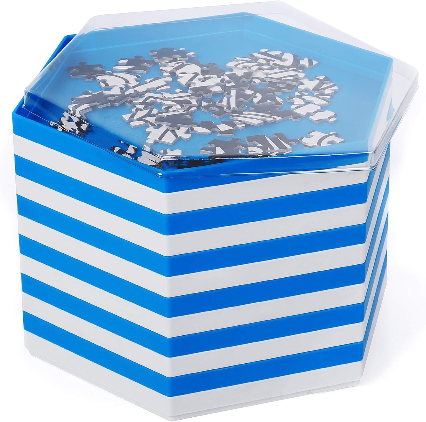 Stapelbare Puzzle-Sortiertabletts