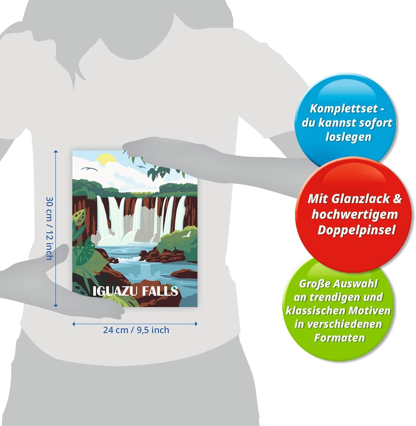 CreArt Adults Trend - Iguazu Wasserfälle