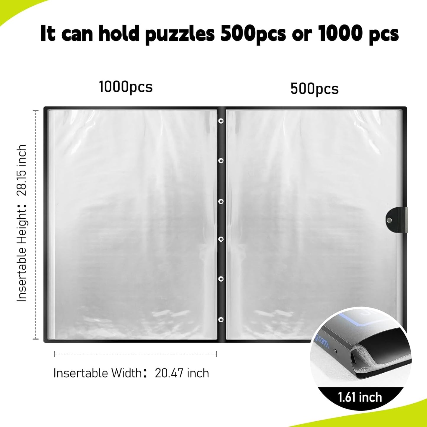 Aufbewahrungsmappe für Puzzles