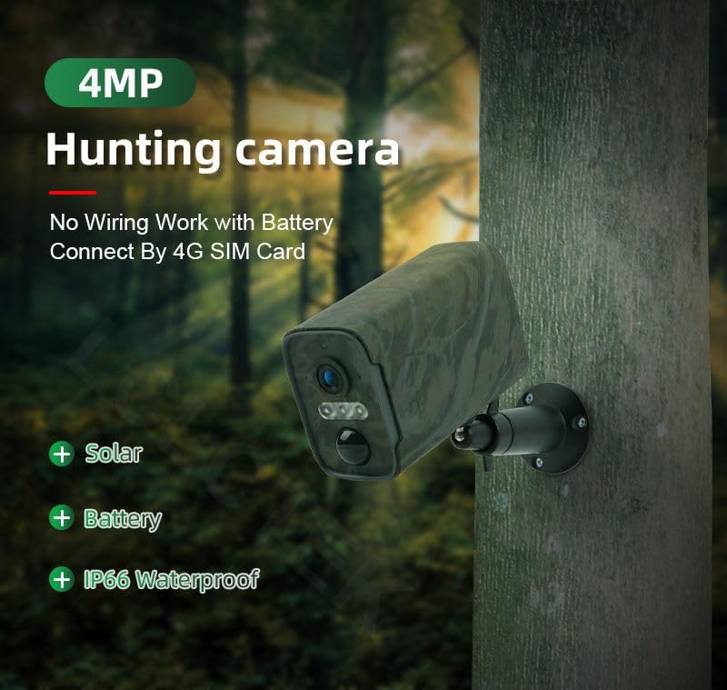 Wildkamera mit  App-Steuerung