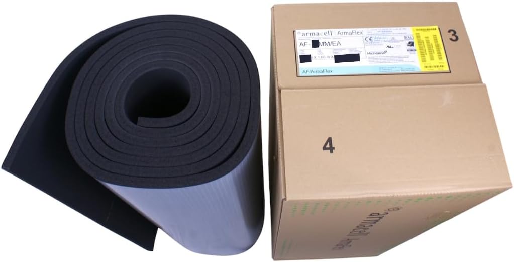 Selbstklebende Kautschuk-Dämmmatte, Armaflex Af 6mm - 0.5m x 1m