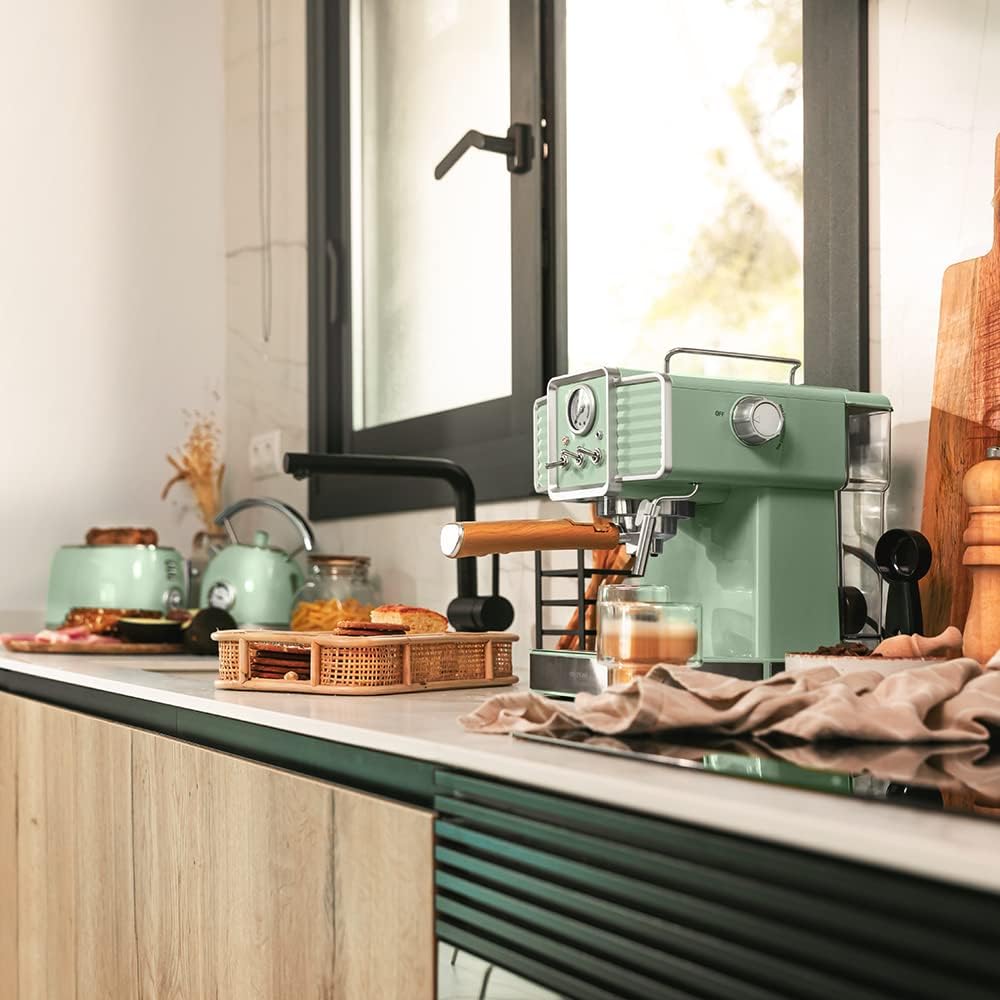 Express-Kaffeemaschine, Grün