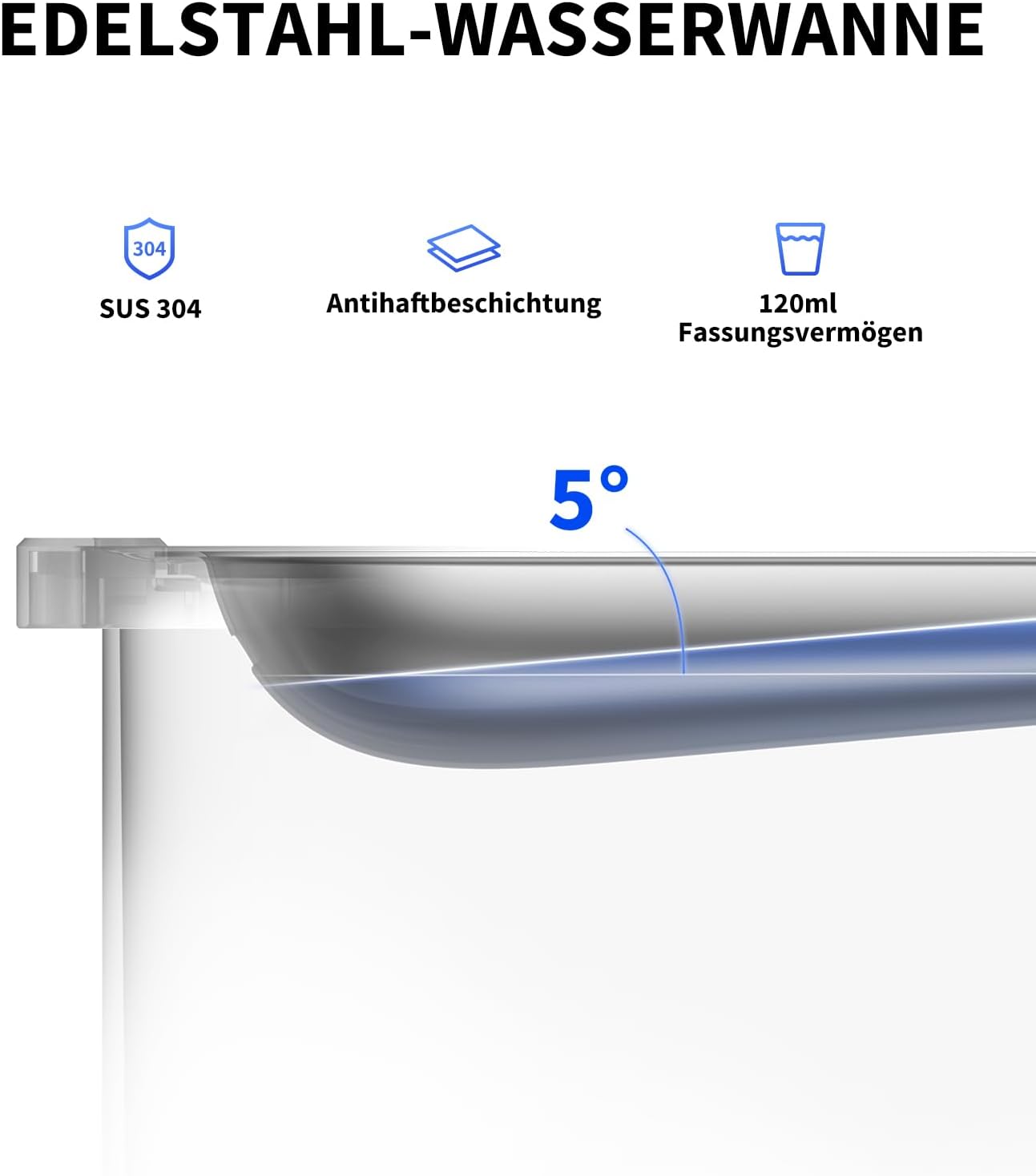 Kabelloser Trinkbrunnen CT-W3, App-gesteuert, CT-W3