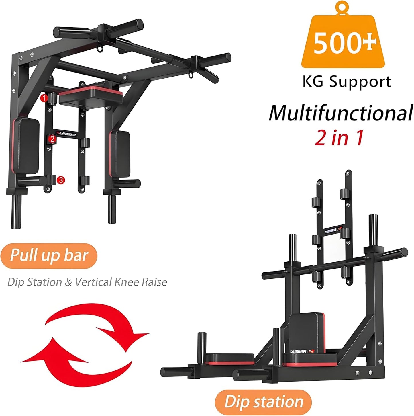 Multifunktionelle Dip-Station
