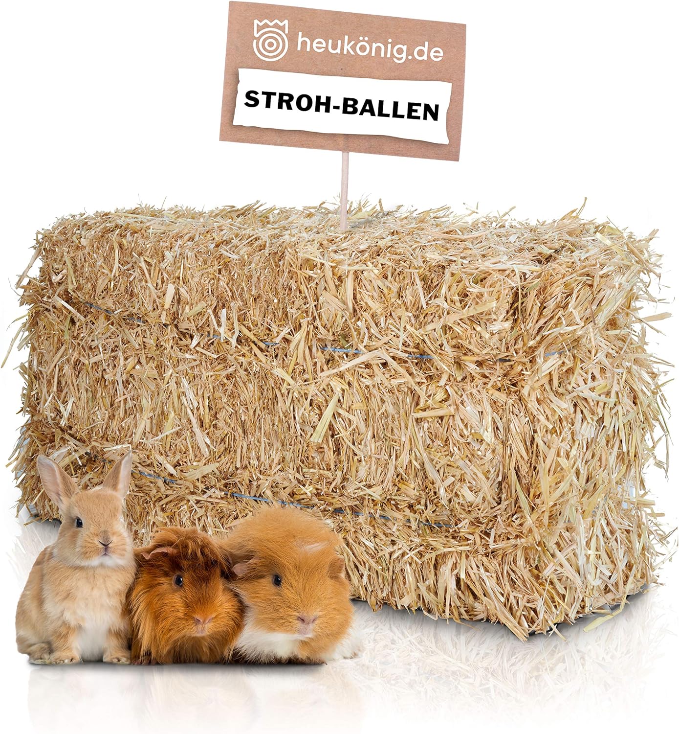 Weizenstrohballen, 12 kg (1er Pack)