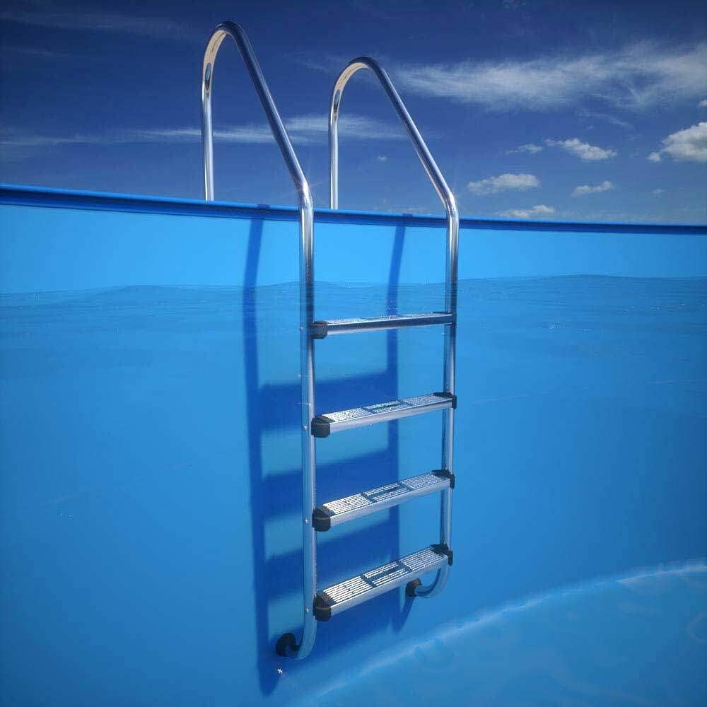 Pooltiefbeckenleiter mit 4 Stufen