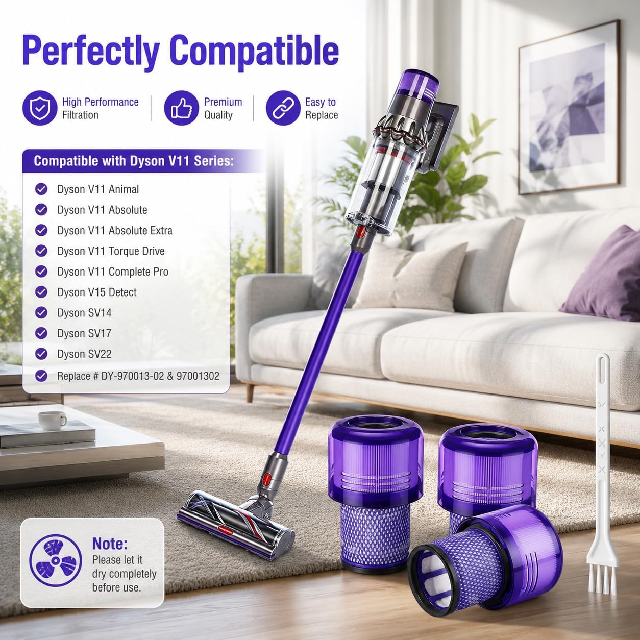 Ersatzfilter für Dyson V11