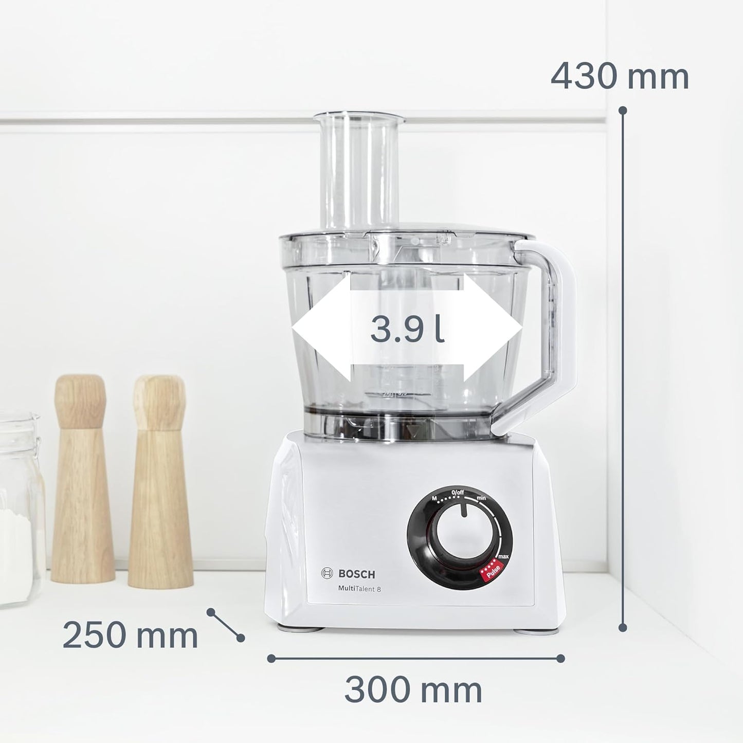 Kompakt-Küchenmaschine MultiTalent 8