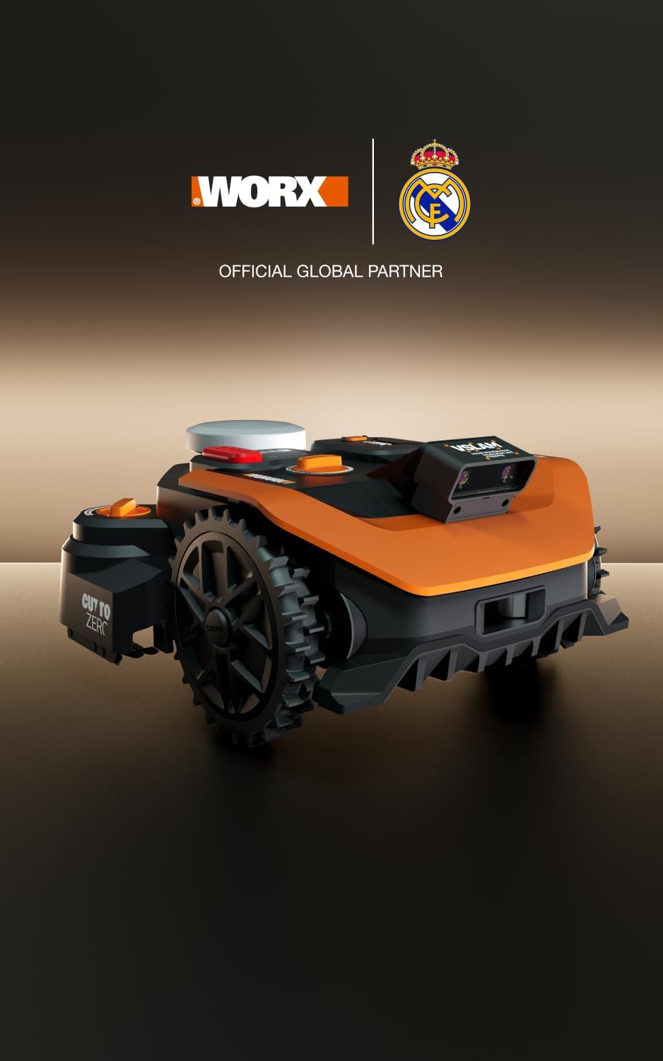 Landroid Vision Cloud WR308E 2WD ohne Begrenzungskabel, 800 m² 2WD Mähroboter