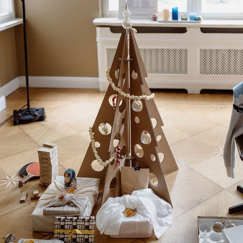 Zero Waste Weihnachtsbaum, nachhaltig & minimalistisch