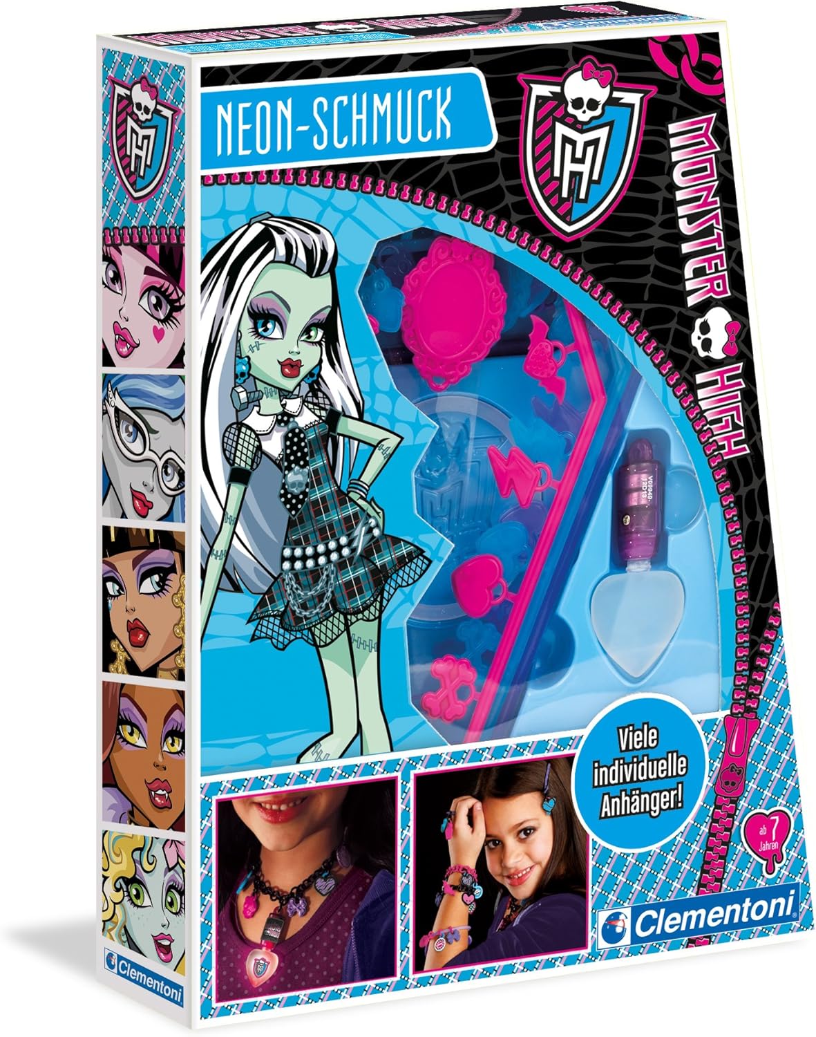 Neon Schmuck-Set Monster High Design