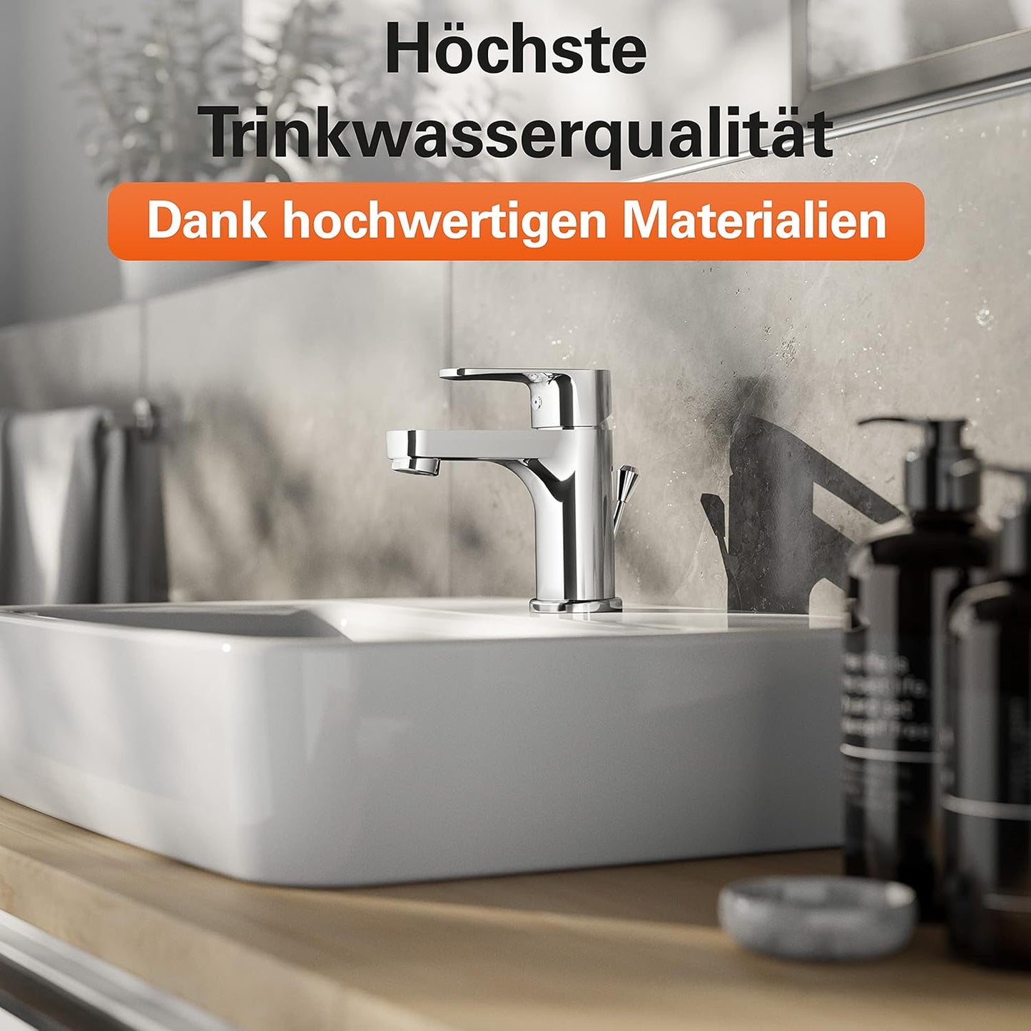 Waschtischarmatur Claudio, Waschtischarmatur Chrom