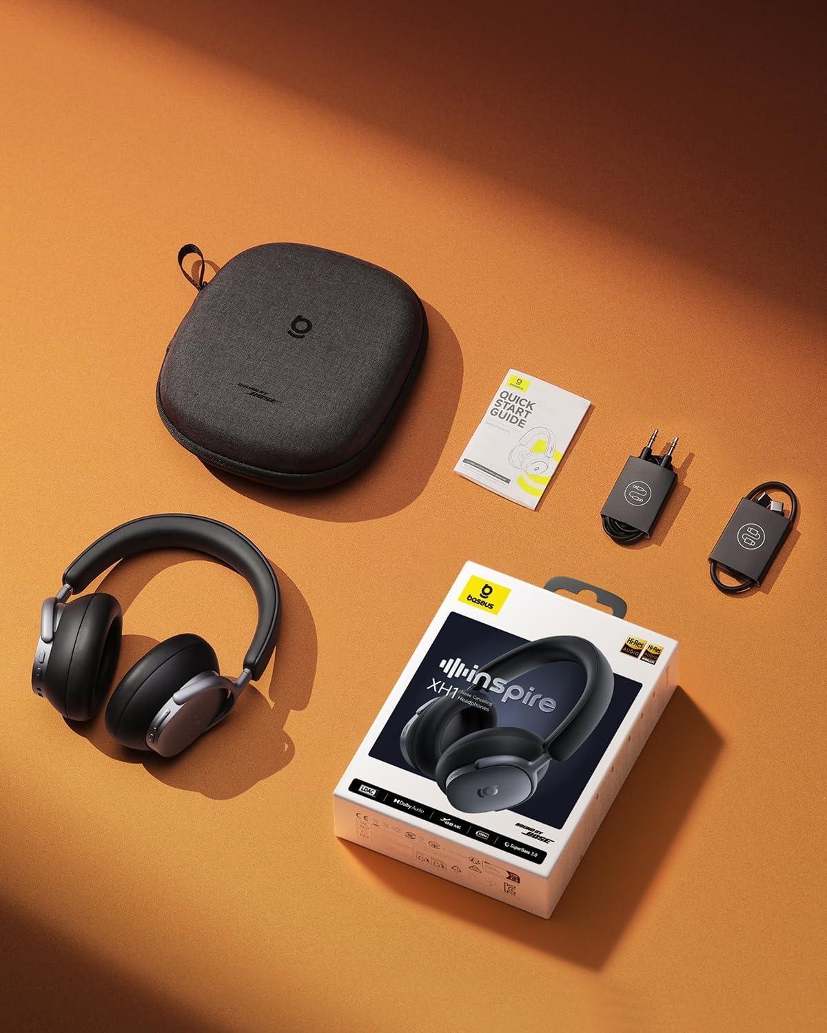 Inspire XH1 Over-Ear Kopfhörer, Kosmisches Schwarz