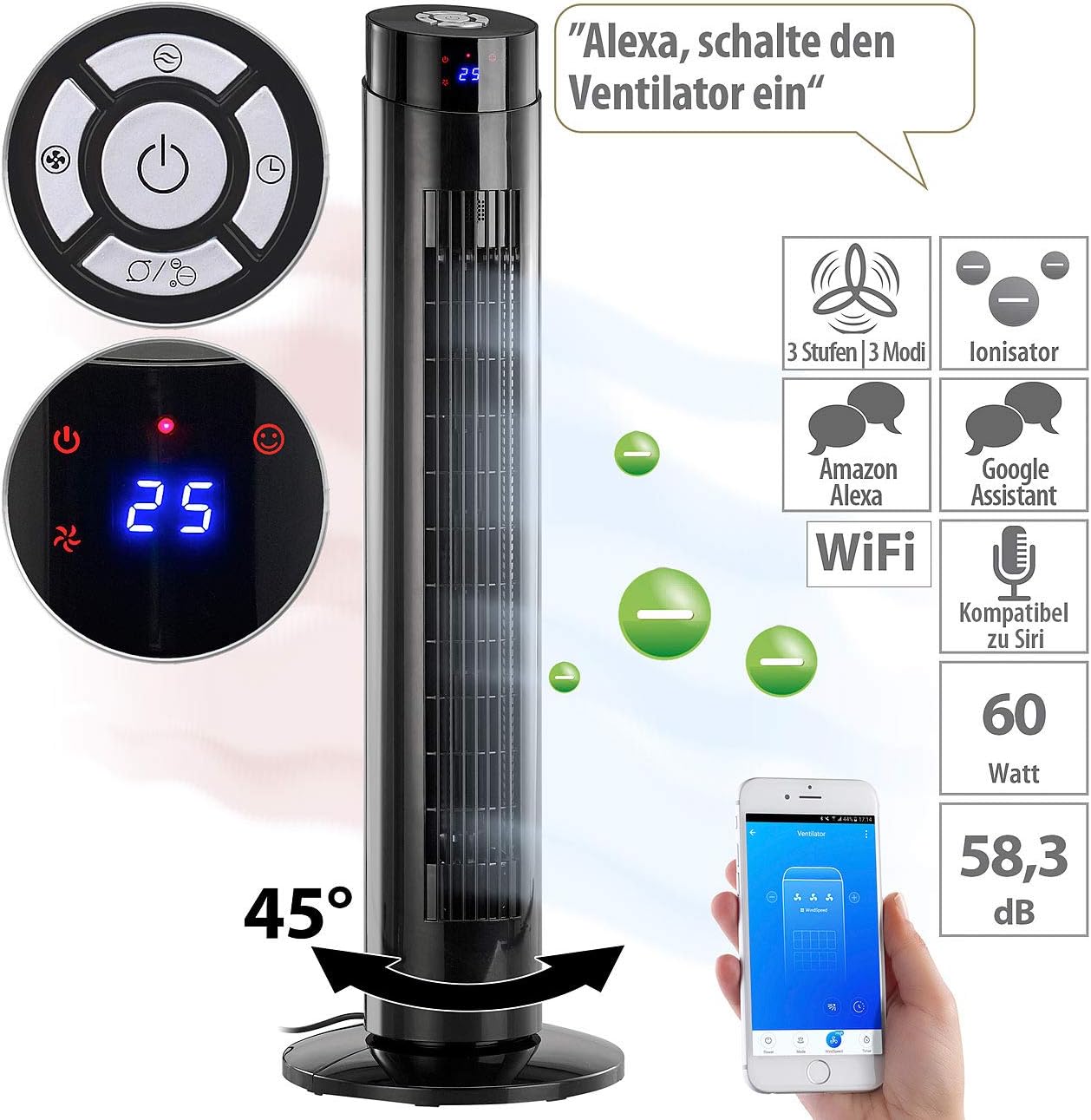 Smarter Turmventilator