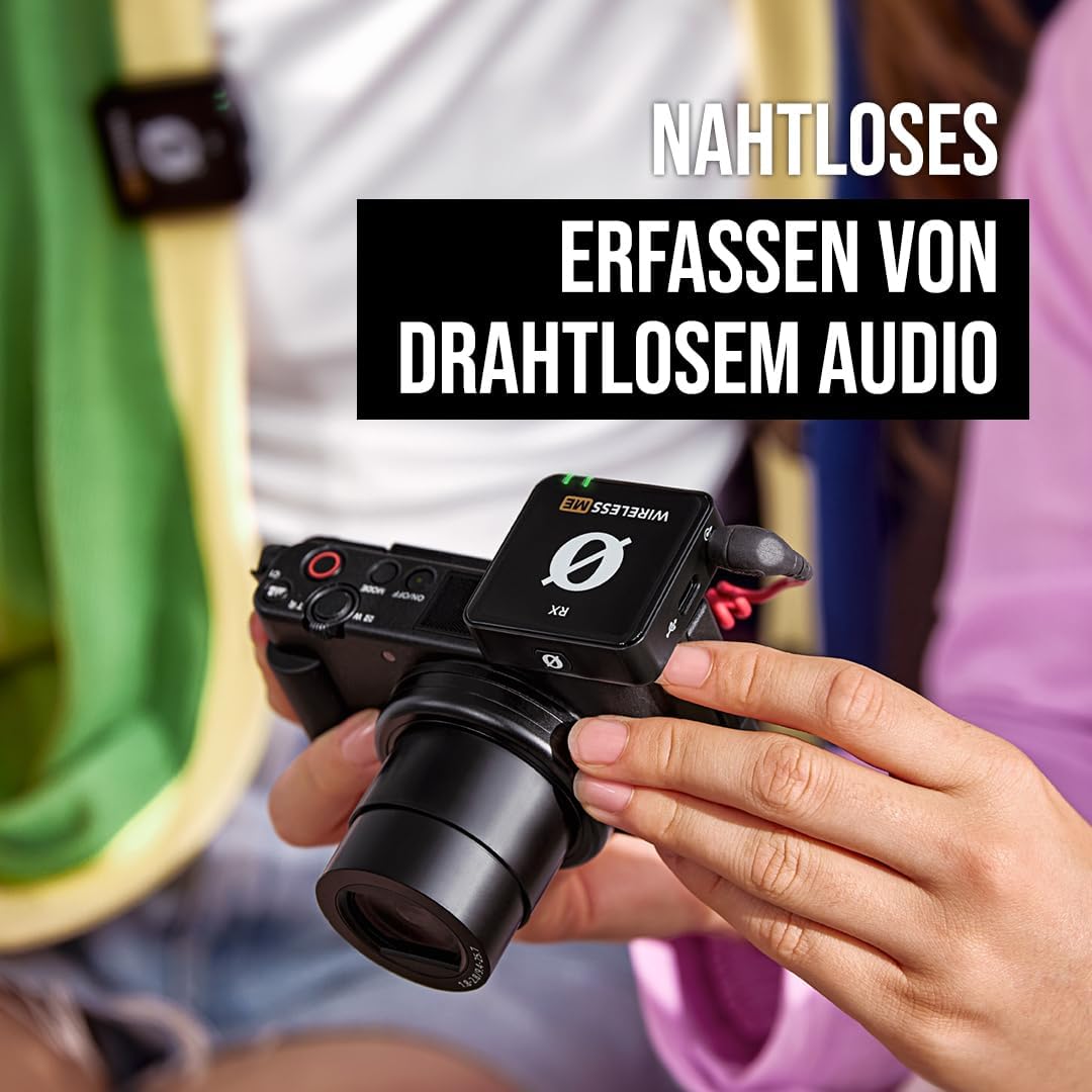 Drahtloses ME TX Mikrofon-System mit GainAssist (100 m), Wireless ME Single schwarz