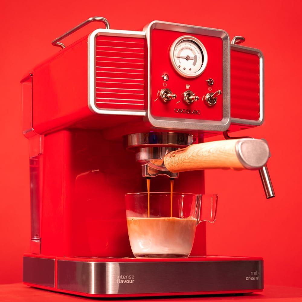 Express-Kaffeemaschine Power Espresso, Rot