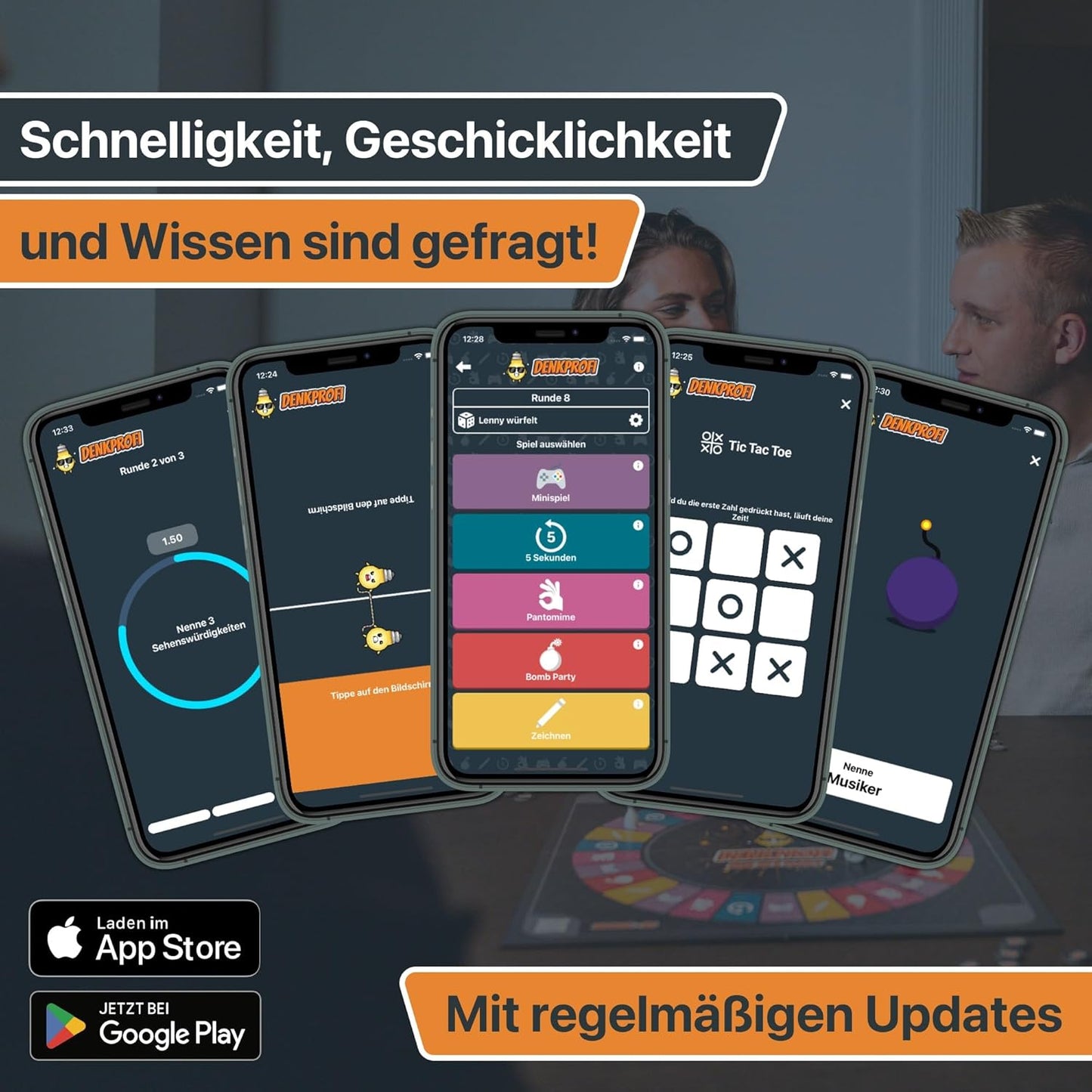 Das Brettspiel mit App, Denkprofi