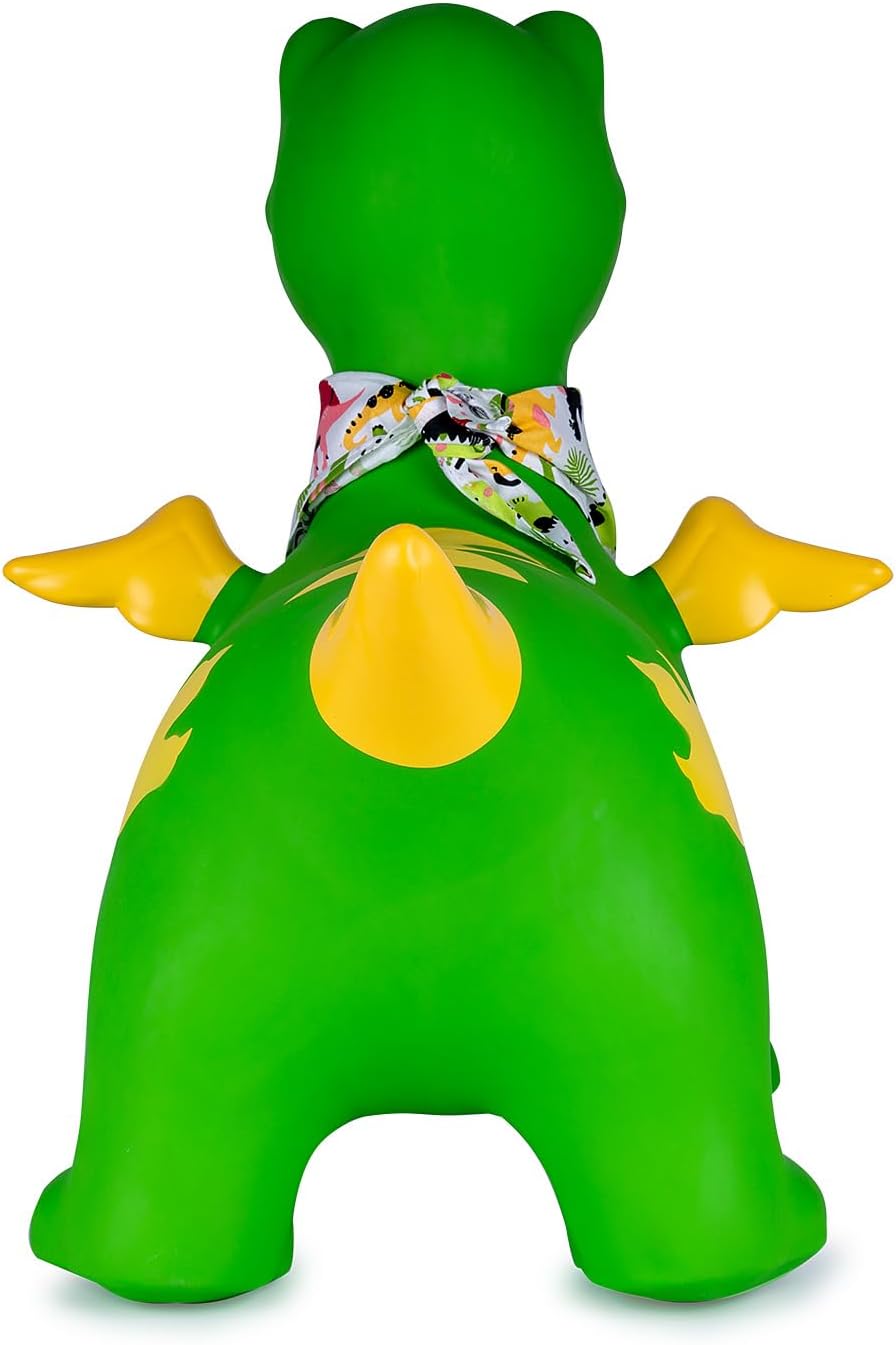 Hüpftier Dino HoppyDoo mit Pumpe