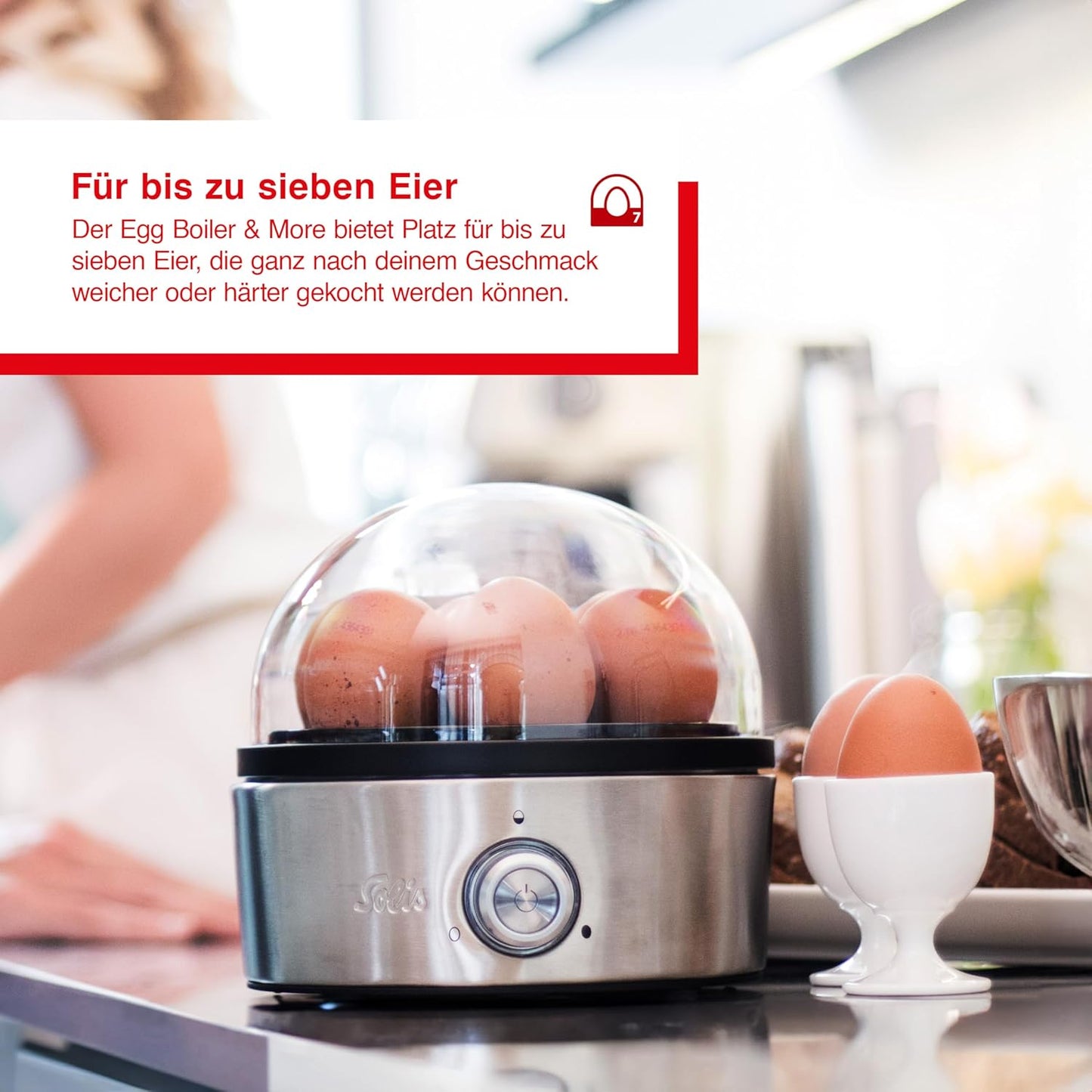 Eierkocher & Dampfgarer Egg Boiler 827