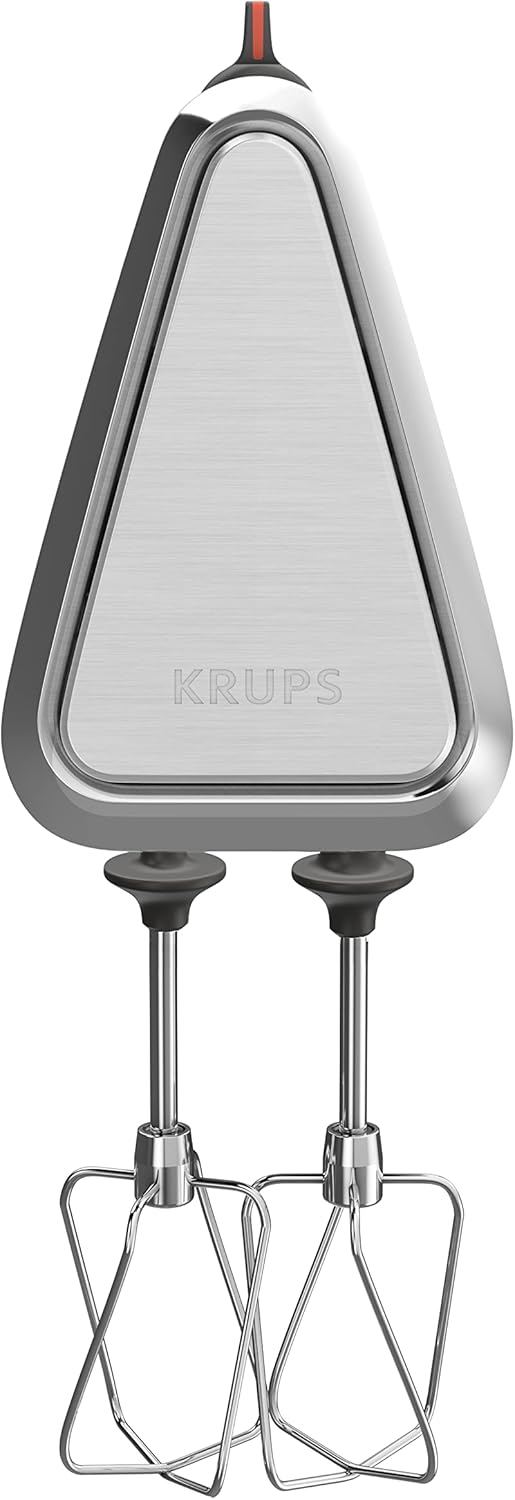 3 Mix 9000 Handmixer mit Zubehör-Set, GN9121 inkl. Schneebesen, Knethaken, Pürierstab-Aufsatz, Messbecher