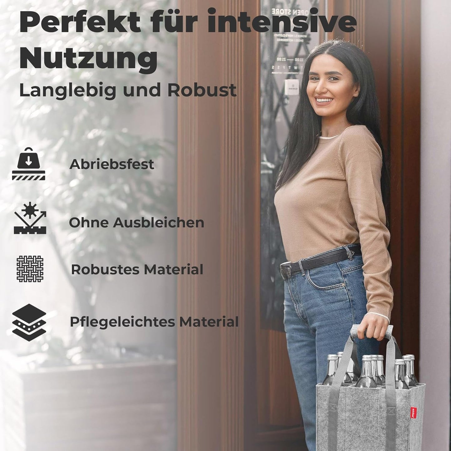 Flaschentasche, Für 9 Flaschen